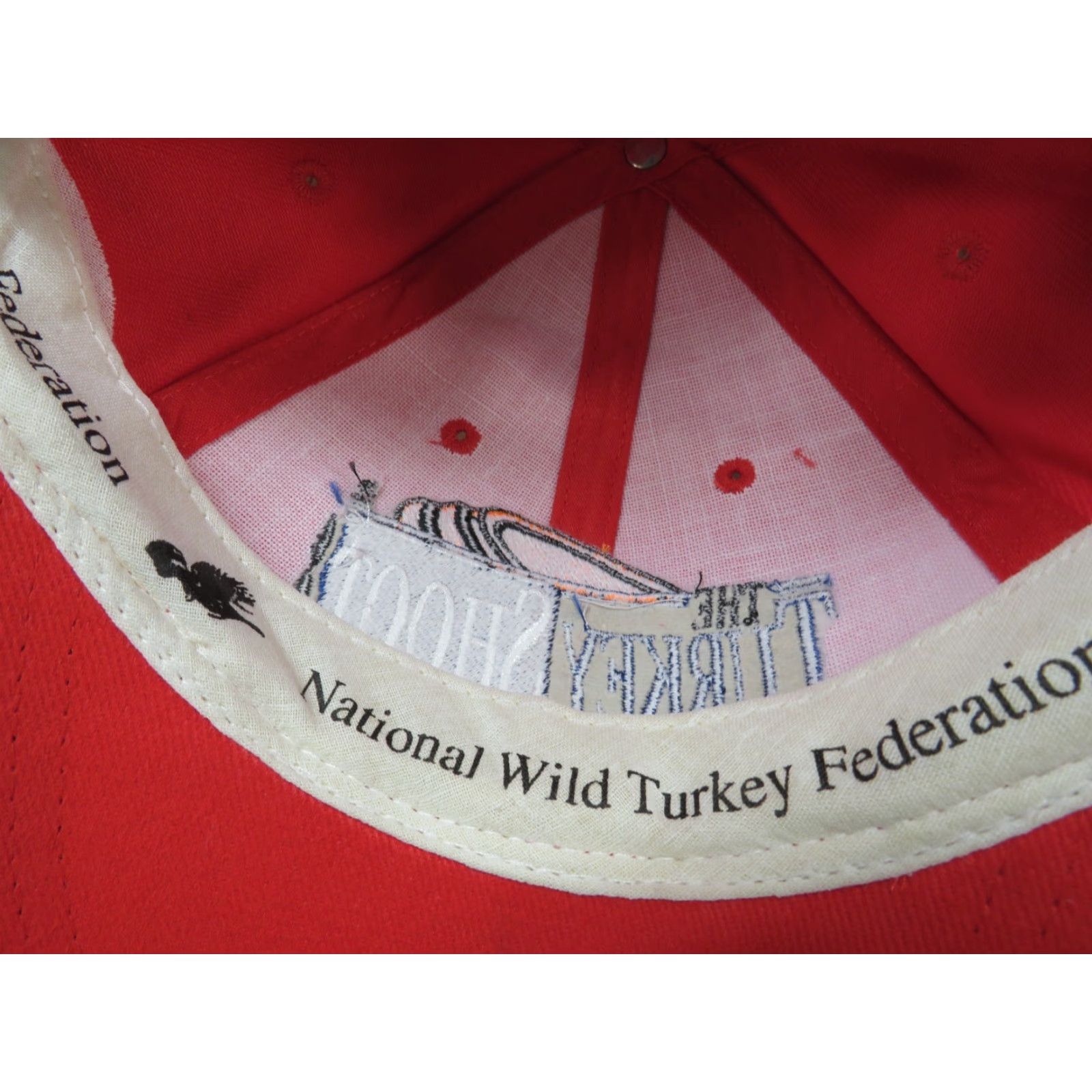 Vintage VTG The Turkey Shoot HaT National Wild Turkey Gobblers hunt trucker cap hat NSFW? Size ONE SIZE - 7 Thumbnail