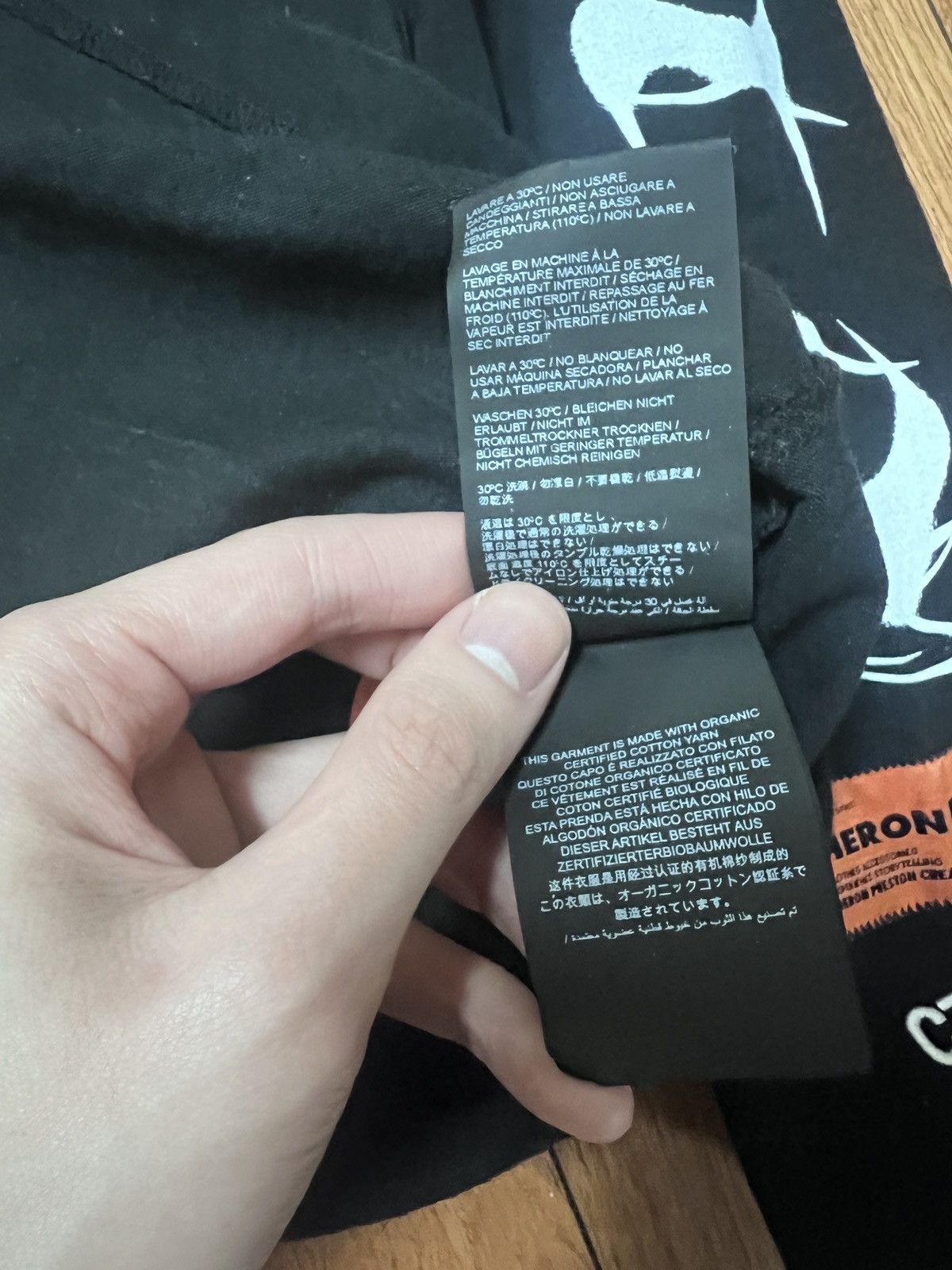 Heron Preston heron preston mockneck printed long sleeve Size US S / EU 44-46 / 1 - 7 Thumbnail