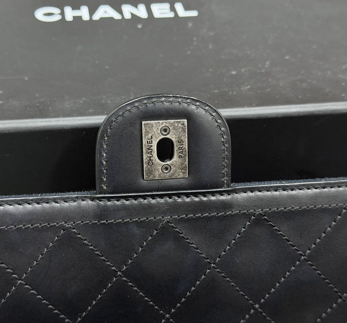 Chanel Chanel Salzburg Canvas Box Bag，medium Size ONE SIZE - 12 Thumbnail
