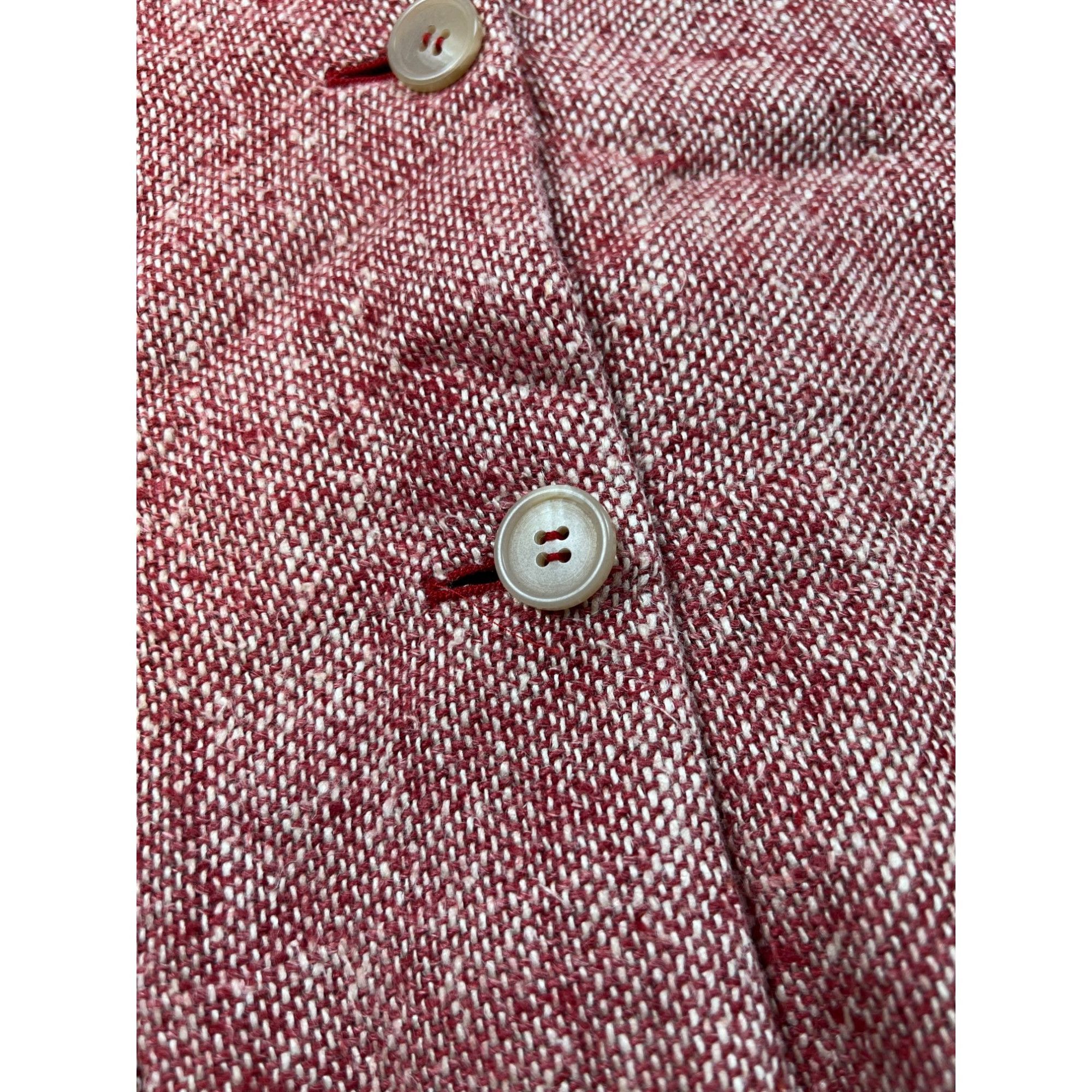 Isaia Napolii Isaia Napolii Hemp Wool Tweed Blend Blazer (Y0710) Size L / US 10 / IT 46 - 3 Thumbnail