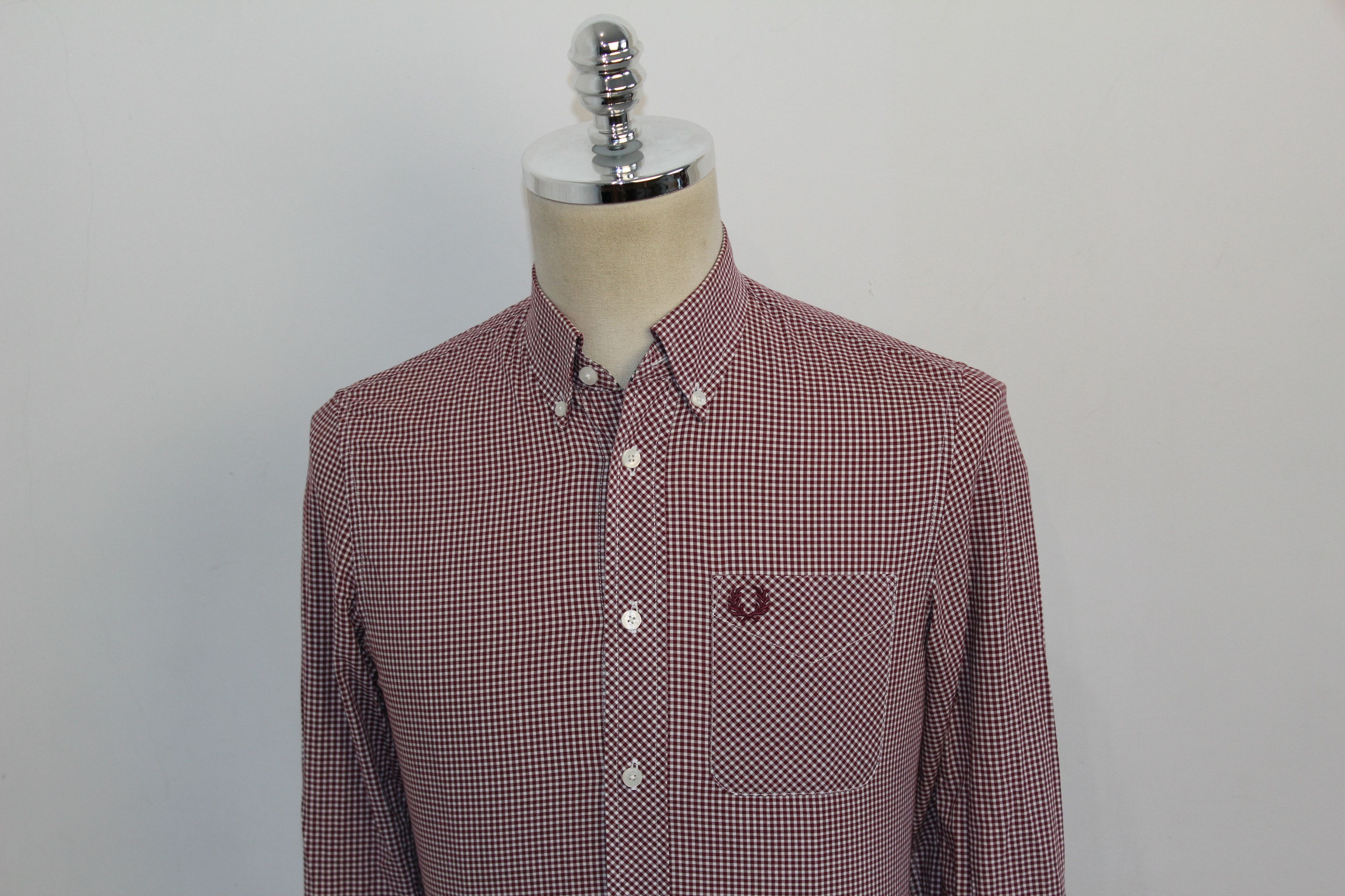 Fred Perry Fred Perry Long Sleeve Check Shirt Size US S / EU 44-46 / 1 - 4 Thumbnail