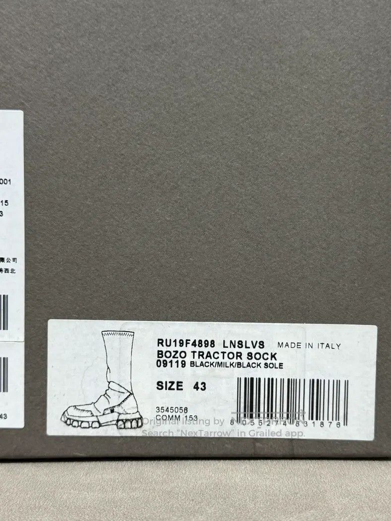 Rick Owens RICK OWENS Octopus Sole Thick Sole Boots Size US 10 / EU 43 - 7 Thumbnail