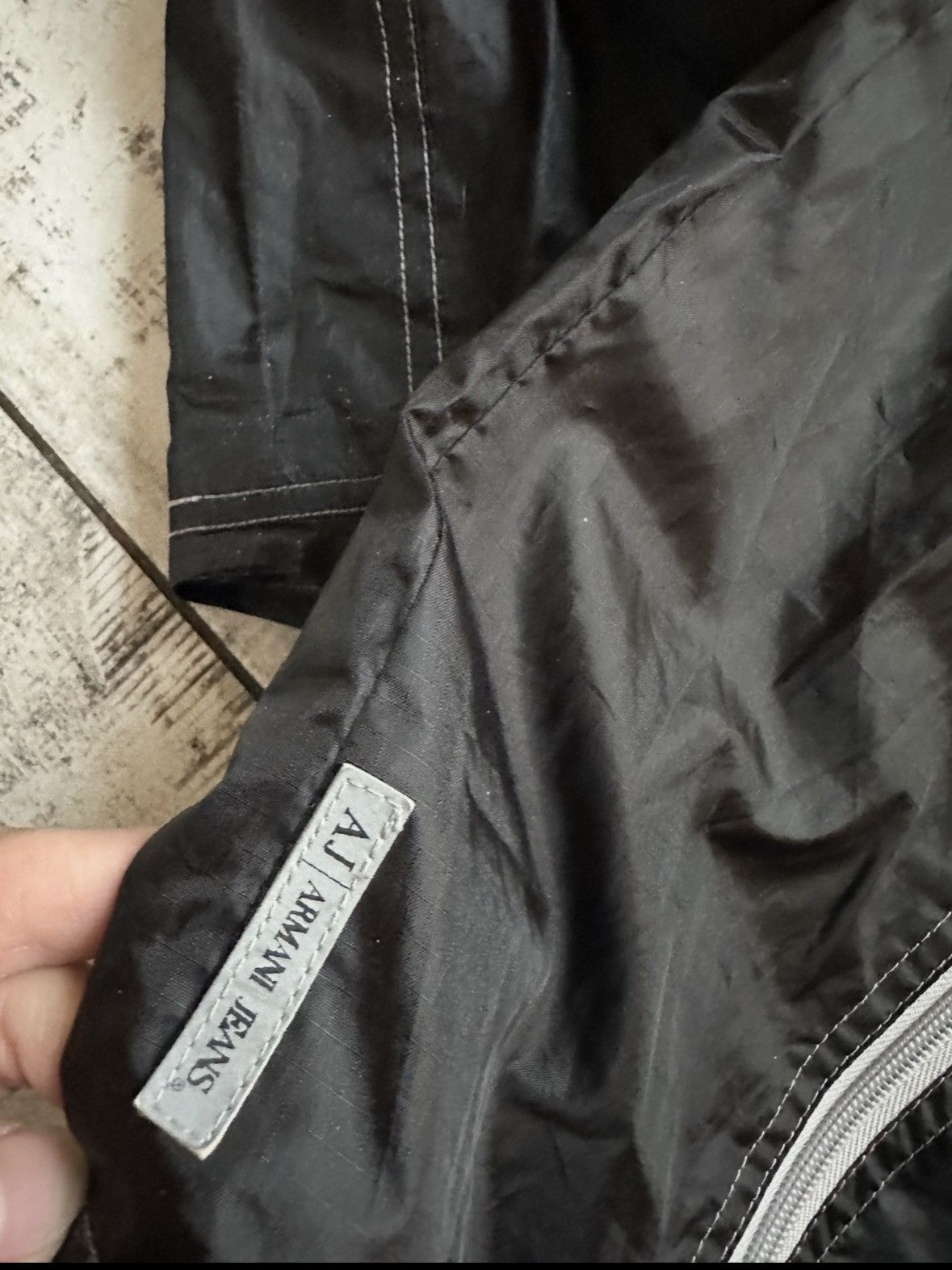 Armani vintage Armani Jeans y2k ventilated technical jacket 00s Size US L / EU 52-54 / 3 - 5 Thumbnail