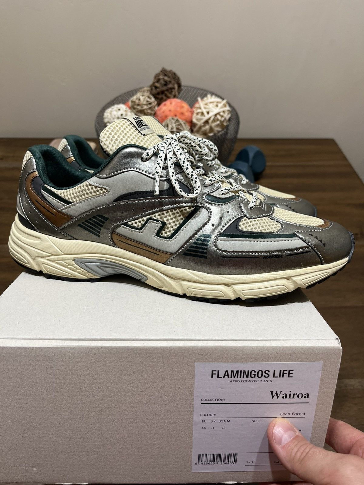 Flamingos Life Wairoa Gunmetal / Lead Green SZ 12