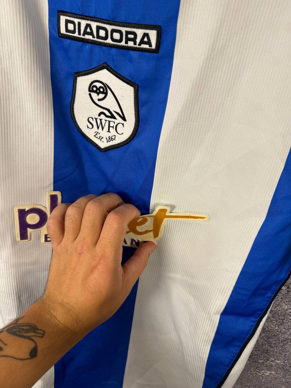 Diadora Vintage Sheffield United 2005/06 Diadora Soccer Jersey Size US S / EU 44-46 / 1 - 14 Thumbnail