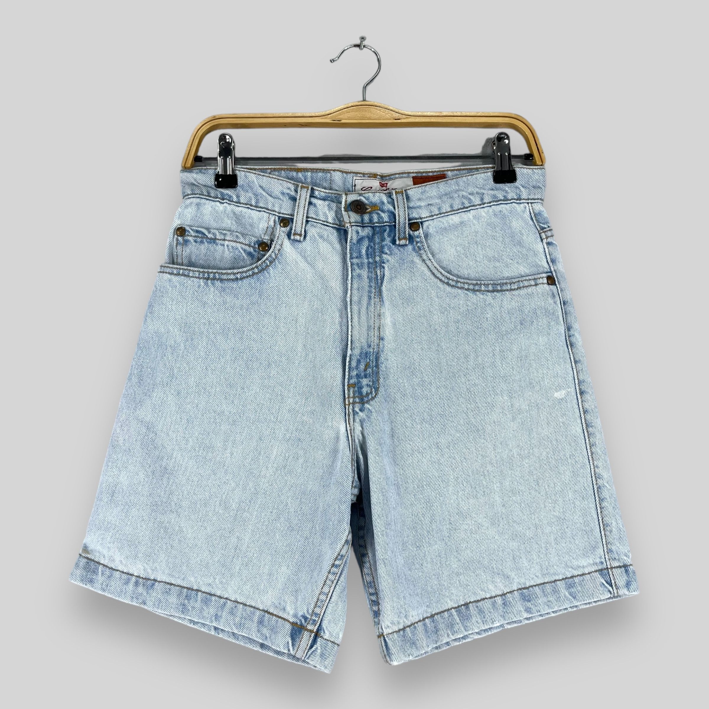Levi's × Vintage Size 28 Vintage Levis Signature Distressed Ripped Short Size US 28 / EU 44 - 1 Thumbnail