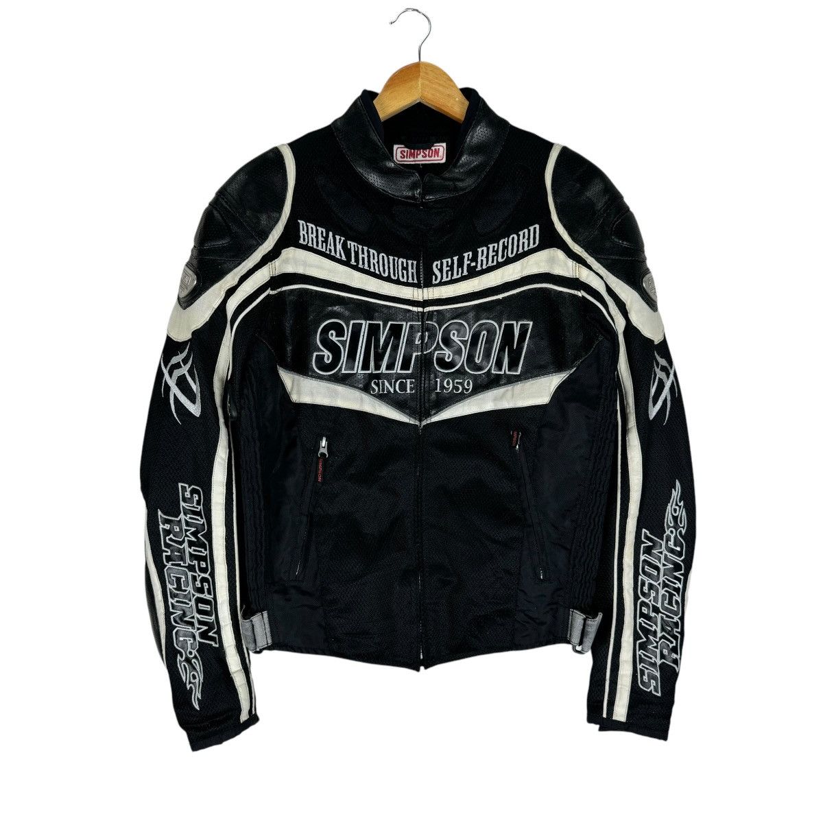 Sports Specialties 🌟SIMPSON RACING TEAM BIKERS JACKET Size US L / EU 52-54 / 3 - 1 Thumbnail