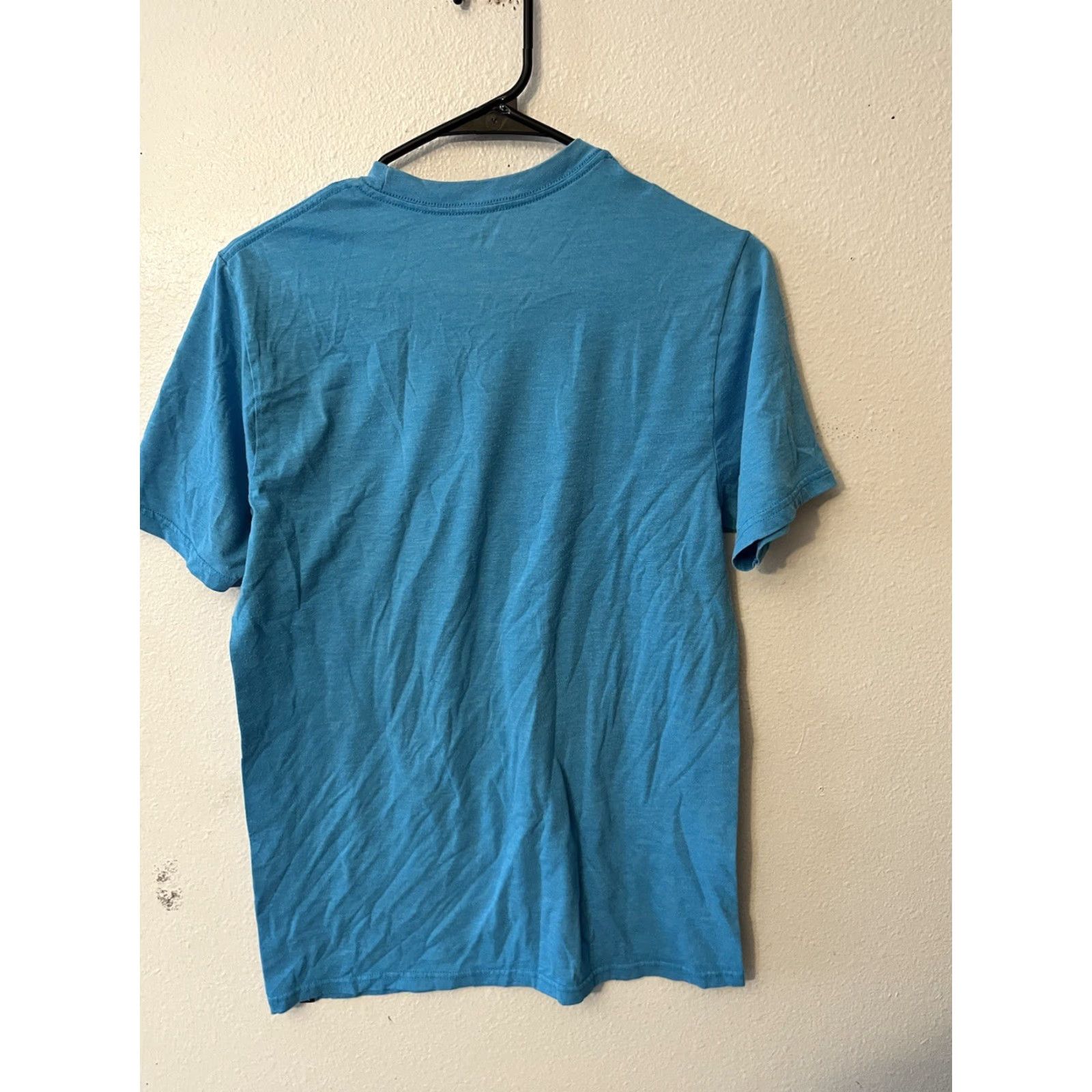 Hurley Hurley Men's Blue Crew Neck Short Sleeve T-Shirt Graphic Logo Medium 2010s Casual Surfing Size US M / EU 48-50 / 2 - 2 Thumbnail