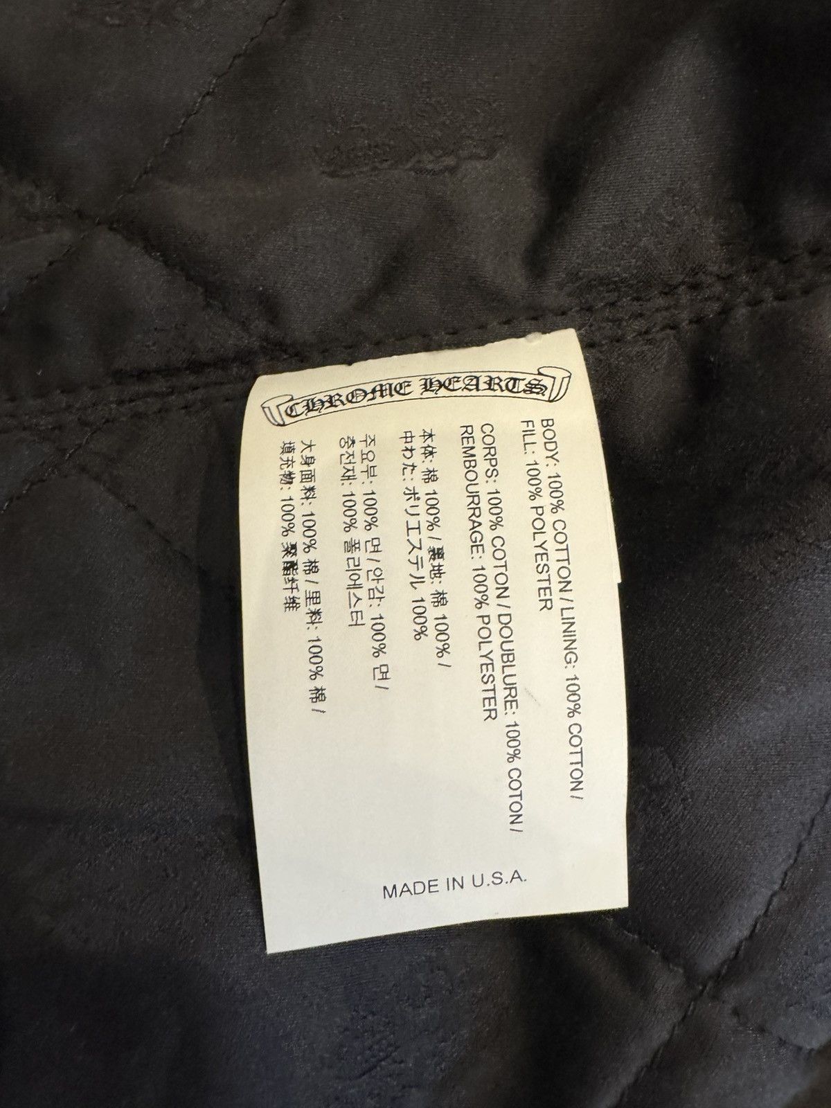 Chrome Hearts Chrome Hearts Padded Flannel Shirt/Jacket Size US XL / EU 56 / 4 - 6 Thumbnail
