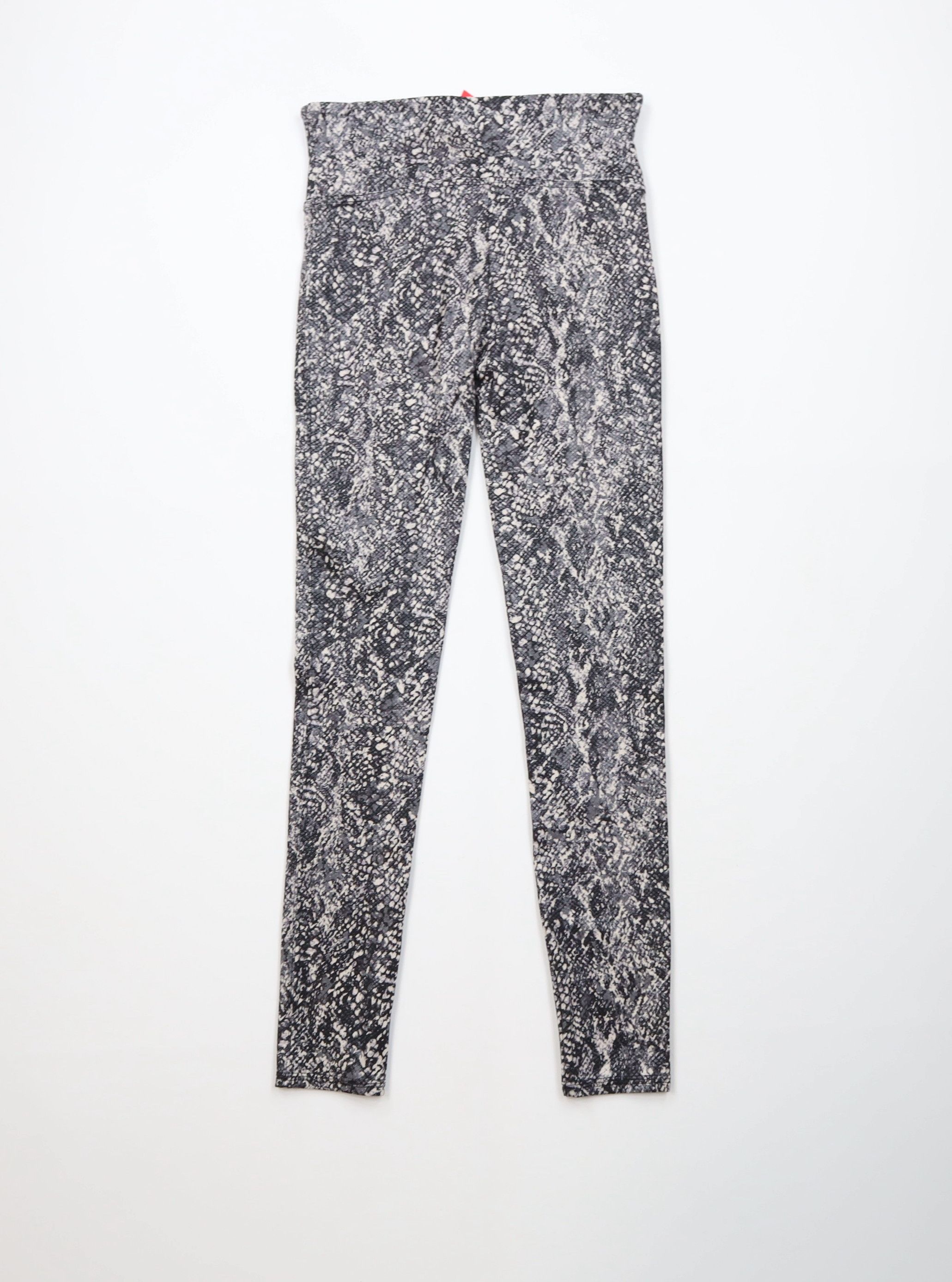 Spanx Spanx Faux Leather Snakeskin Stretch Shapewear Leggings Size 26" / US 2 / IT 38 - 6 Thumbnail