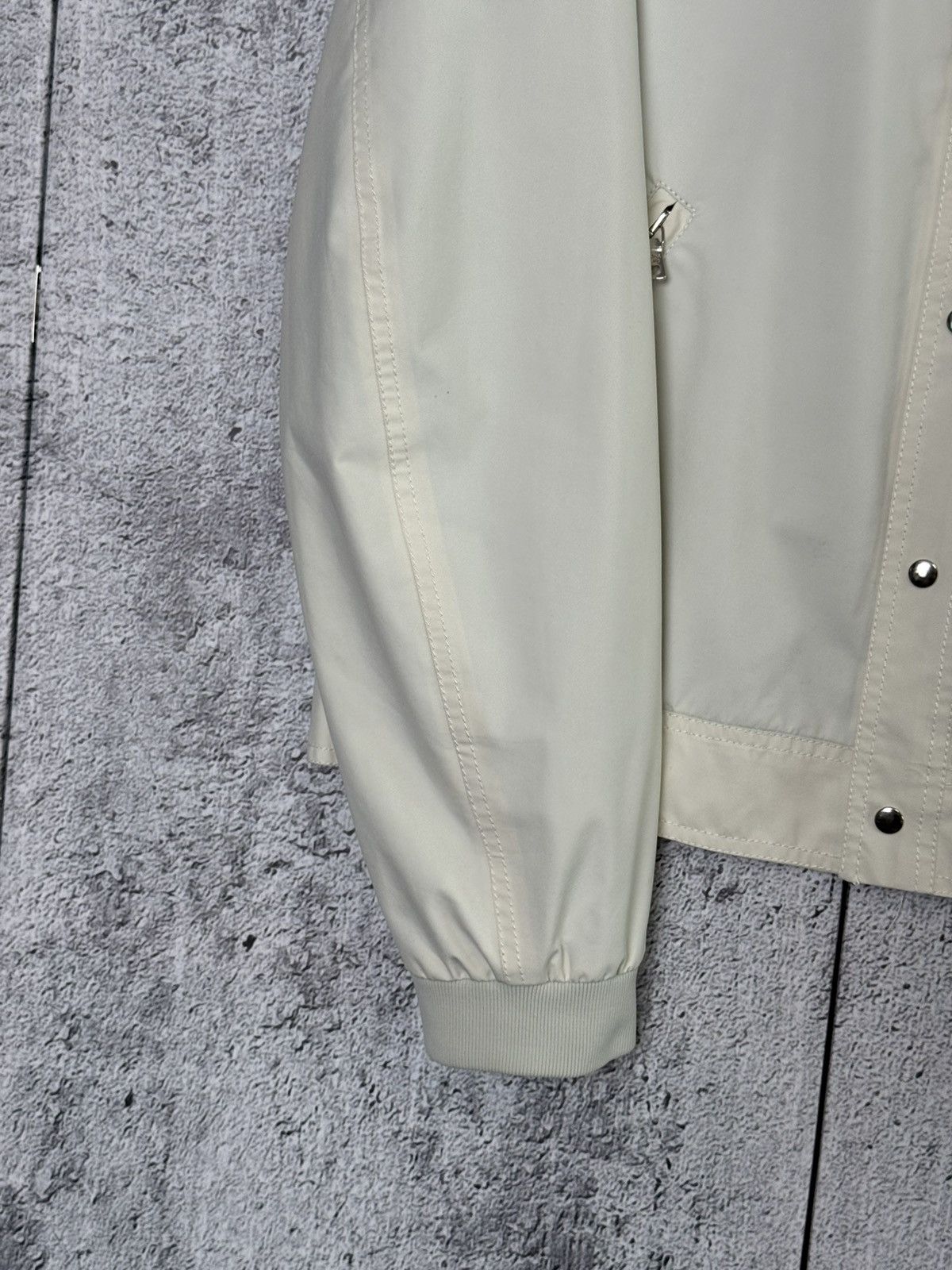 Prada Prada Sport Gore-Tex White Technical Bomber Jacket Size 56 Size US XL / EU 56 / 4 - 4 Thumbnail