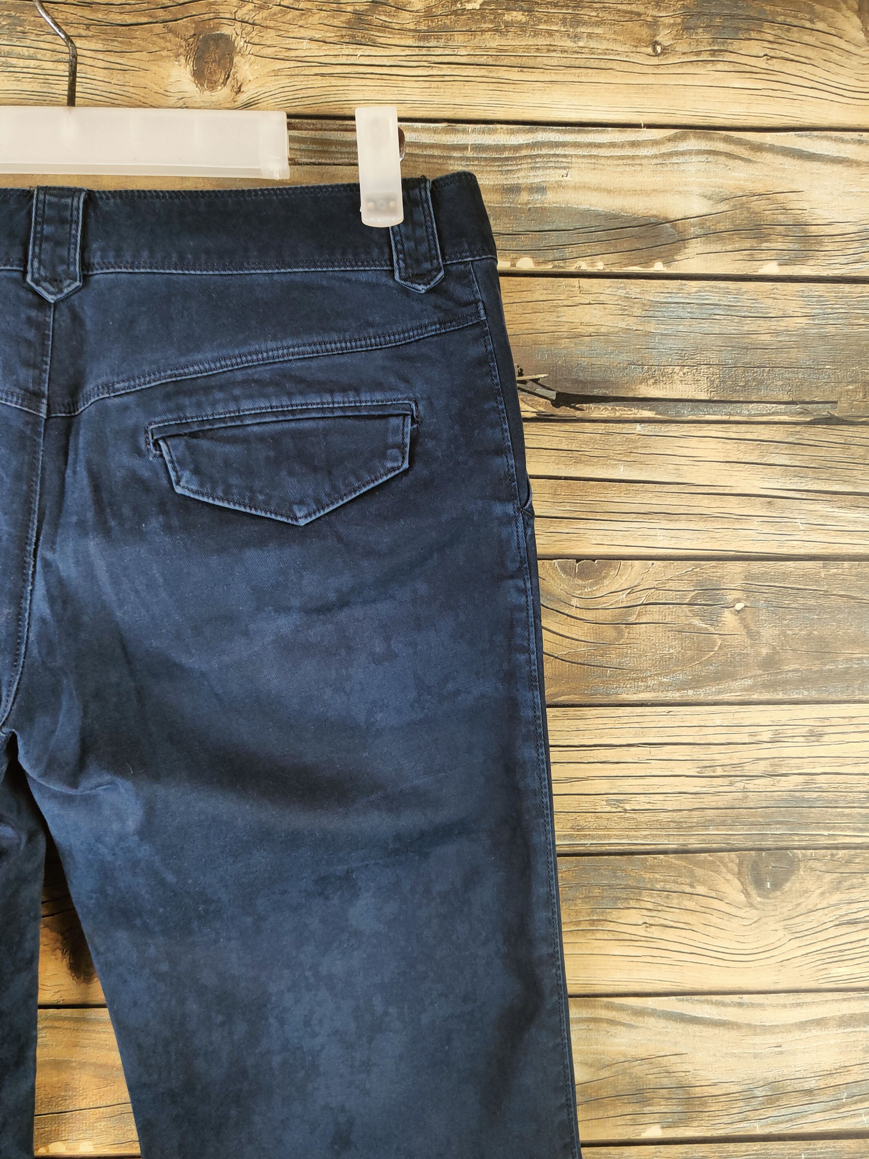 Japanese Brand DL Hemisphere Navy Multipocket Casual Pants #46-304 Size 26" / US 2 / IT 38 - 11 Thumbnail