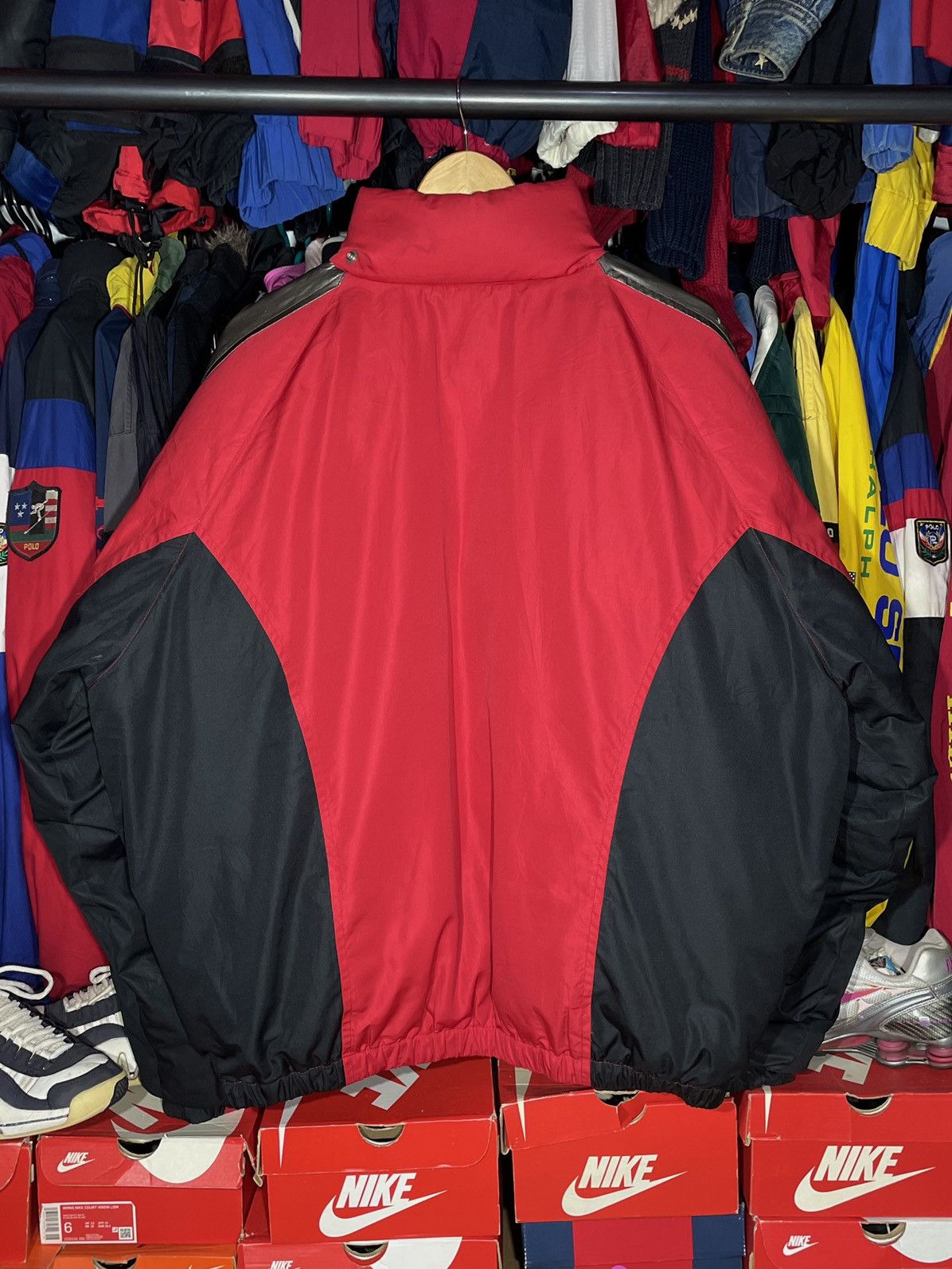 Polo Ralph Lauren × Vintage Puffer Jacket Polo Sport Spell Out Vintage 1990’s Size US L / EU 52-54 / 3 - 4 Thumbnail