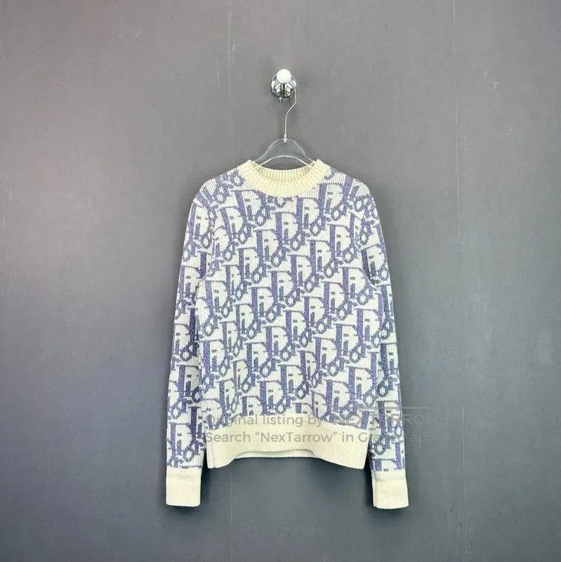 Dior Dior White Crewneck Sweater for Men . Size US XXS / EU 40 - 1 Thumbnail