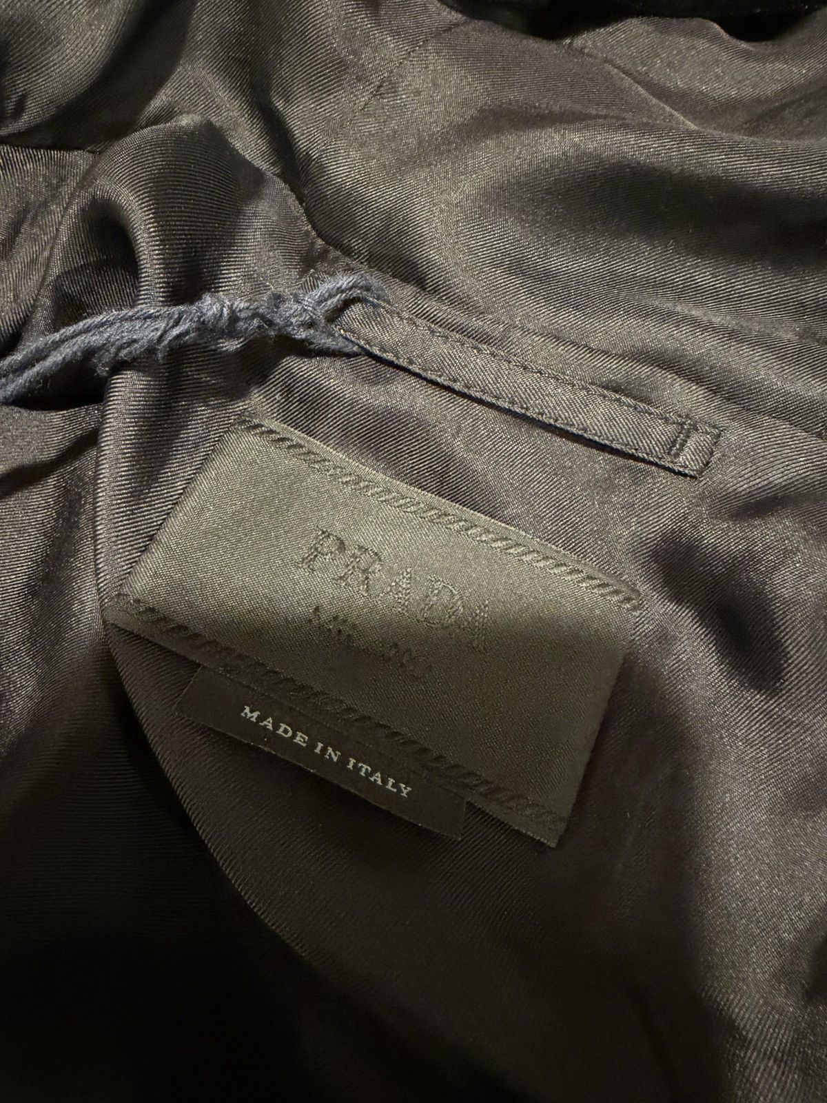 Prada Prada mens velvet hoodie. XL. $3800 Size US XL / EU 56 / 4 - 19 Thumbnail
