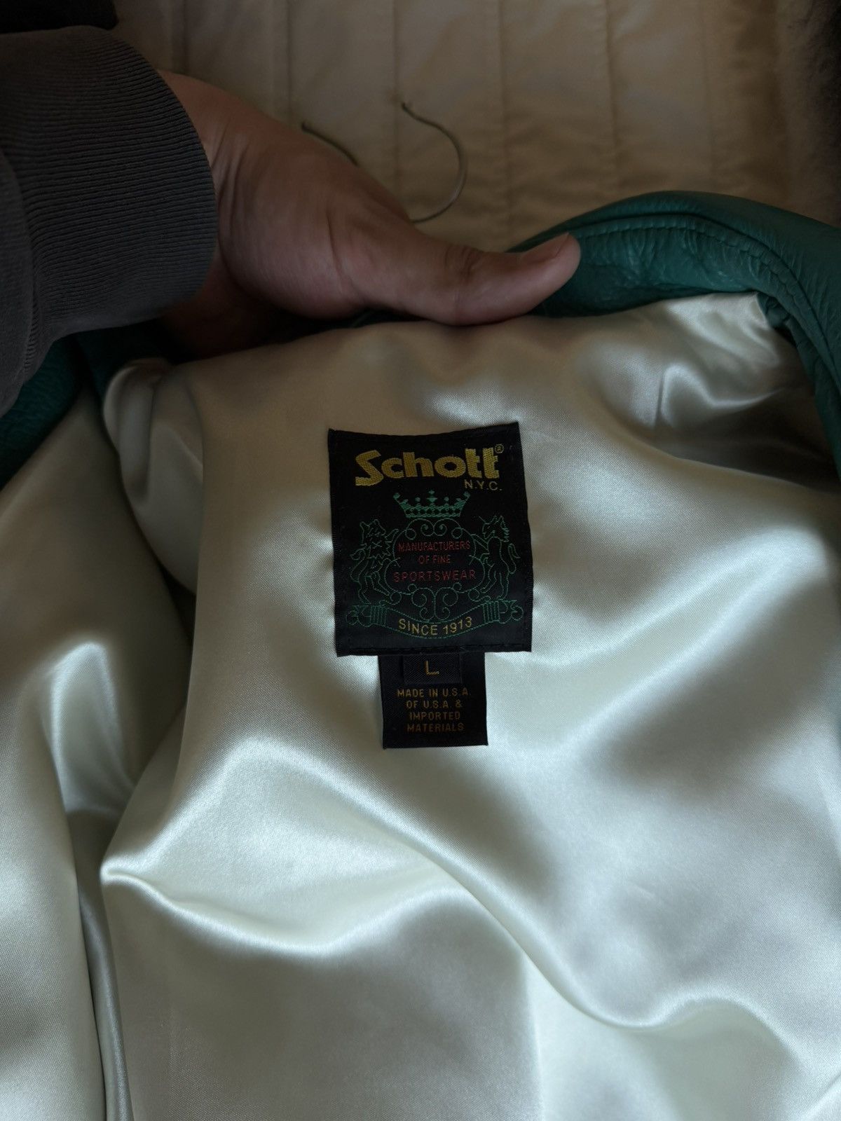 Golf le Fleur Golf Le Fleur/Schott leather jacket Size US L / EU 52-54 / 3 - 4 Thumbnail