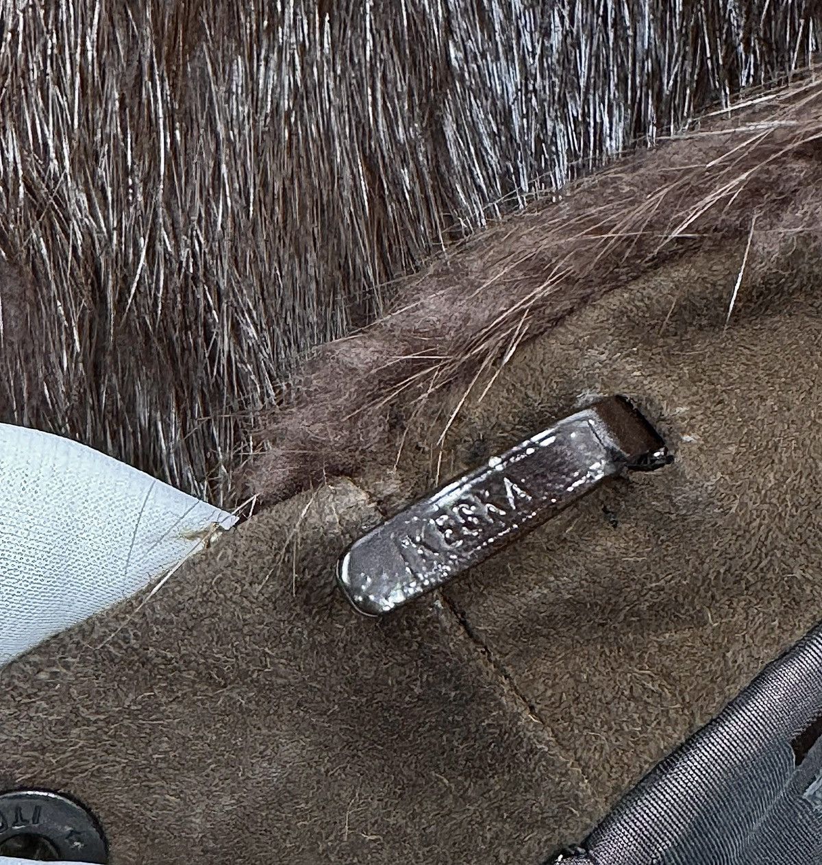 Designer × Genuine Leather Maryna Yaroslavskaya Real Fur Nutria Leather Coat size S Size S / US 4 / IT 40 - 17 Thumbnail