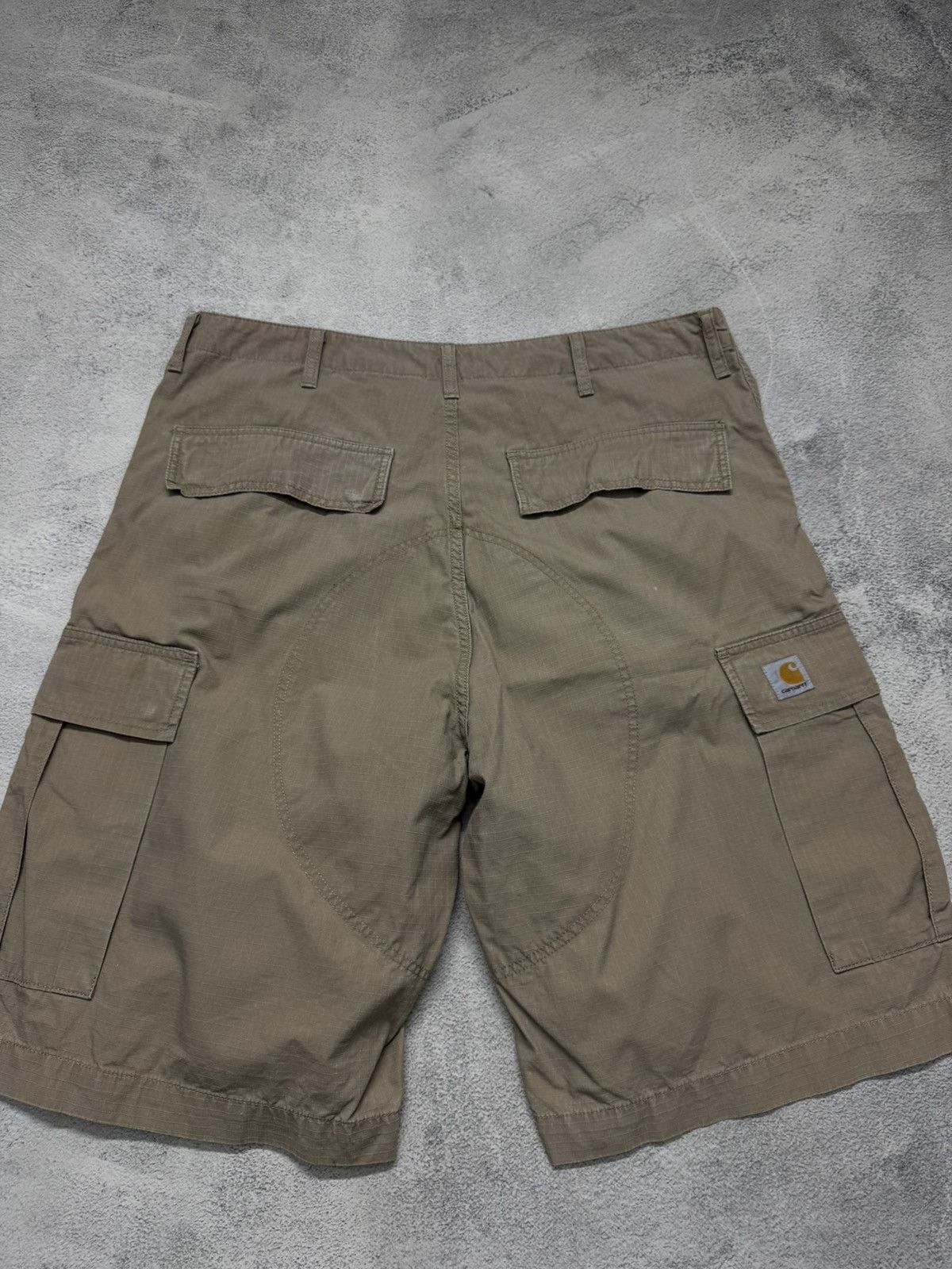 Carhartt Vintage Y2k Carhartt Cargo Shorts Size US 36 / EU 52 - 5 Thumbnail