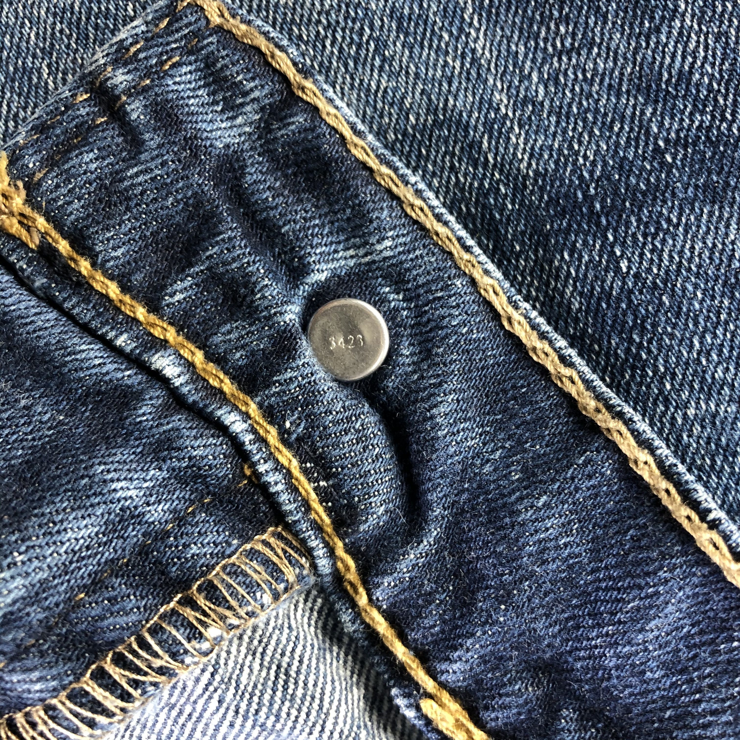 Levi's Vintage Blue Wash Levis 527 Jeans-J4362 Size US 35 - 9 Thumbnail