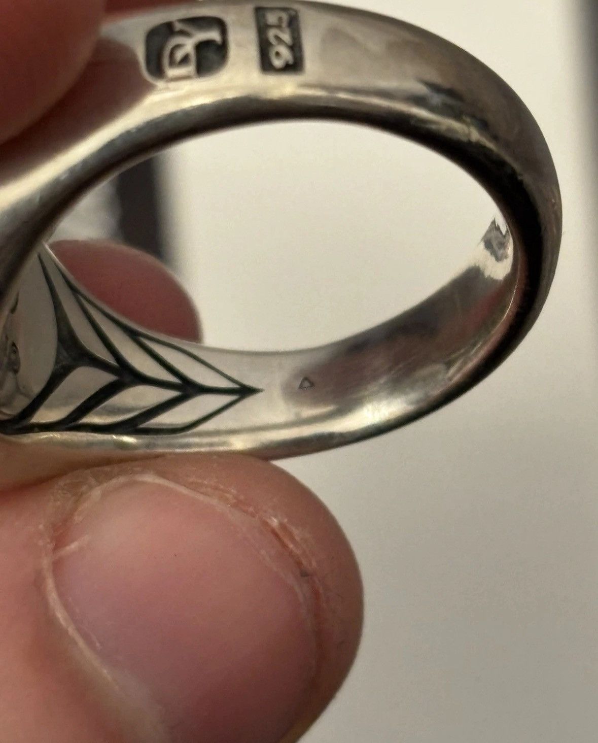 David Yurman David Yurman Maritime Compass Signet Ring US 11 Size ONE SIZE - 4 Thumbnail