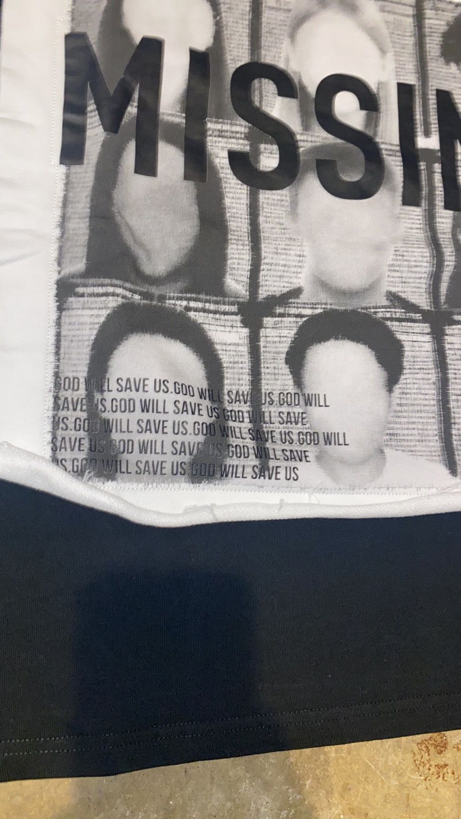 Other New ‘Missing vintage T shirt’ God will save us T. ALL SIZES Size US M / EU 48-50 / 2 - 2 Thumbnail