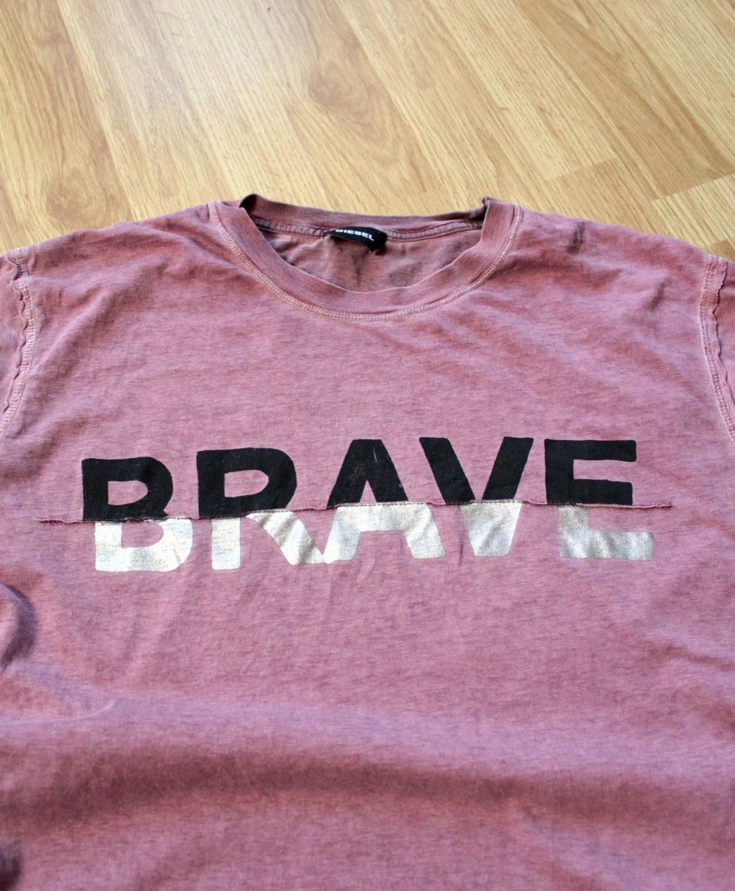 Diesel × If Six Was Nine 🔥 Diesel Brave Washed Distressed Avant Garde T Shirt Y2K Size US L / EU 52-54 / 3 - 3 Thumbnail