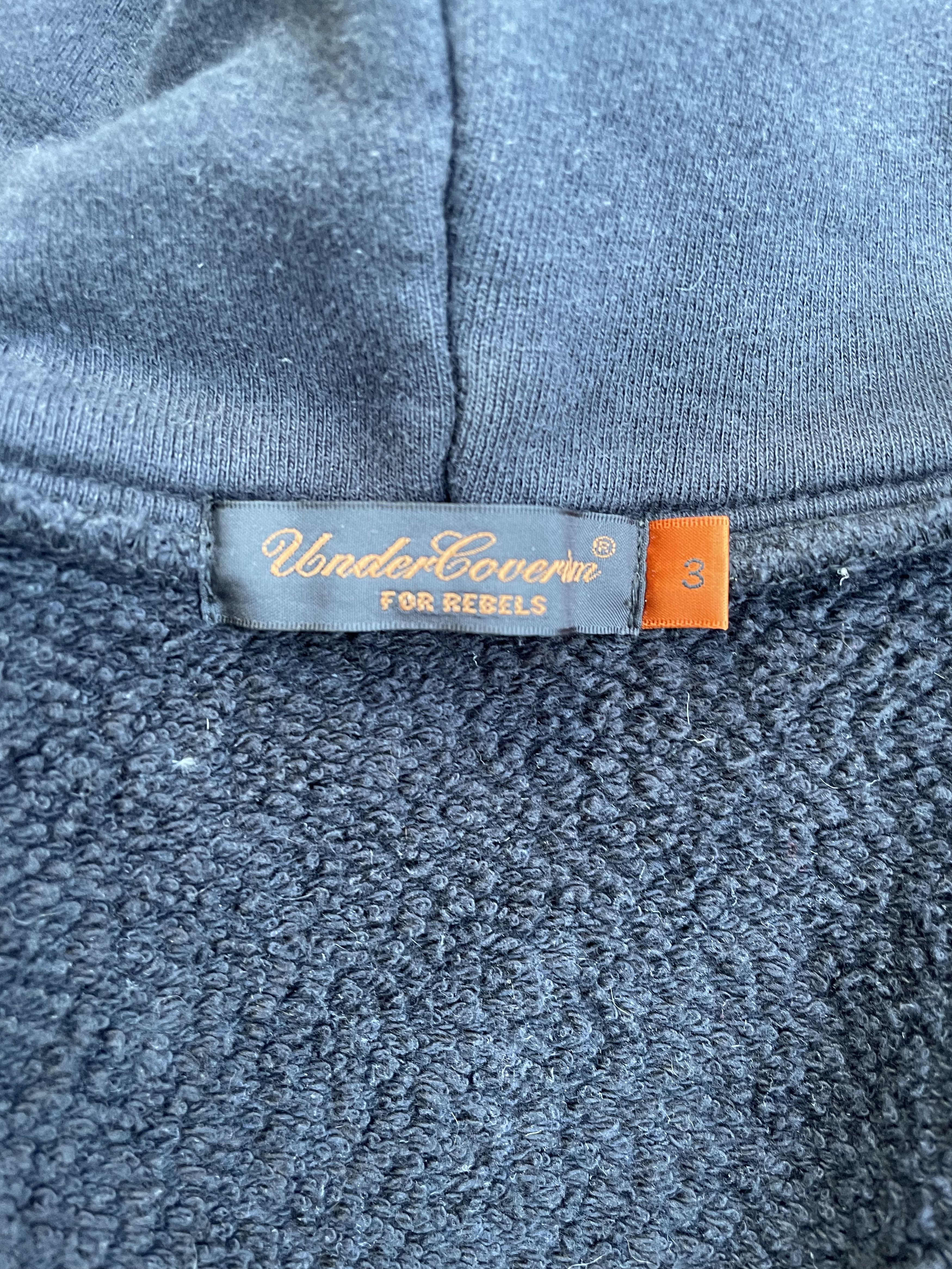 Undercover AW07 "Knit" Fleece Lined Hoodie Size US L / EU 52-54 / 3 - 6 Thumbnail