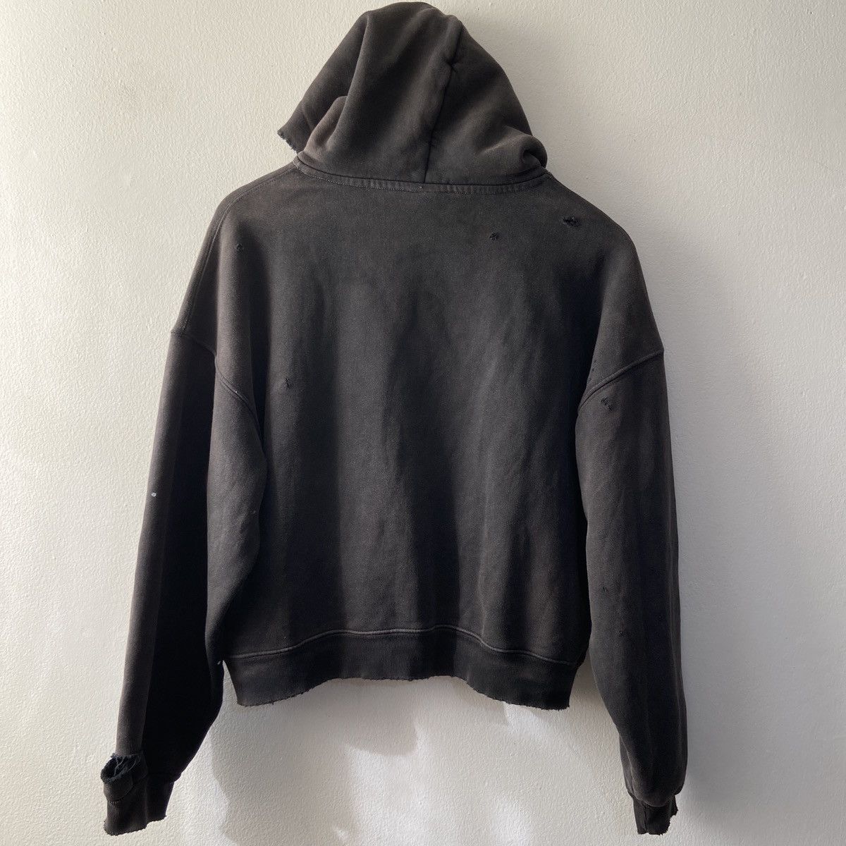 Akimbo Club Akimbo Watch Peeker Distressed hoodie Sun Faded Black Size US S / EU 44-46 / 1 - 10 Thumbnail