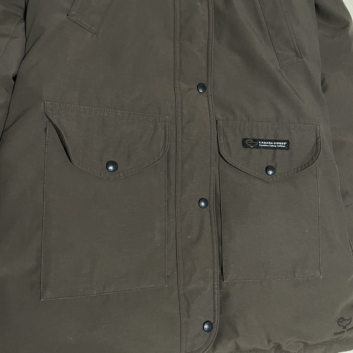 Canada Goose × Vintage Canada Goose Fur Down Parka Jacket Size L / US 10 / IT 46 - 4 Thumbnail