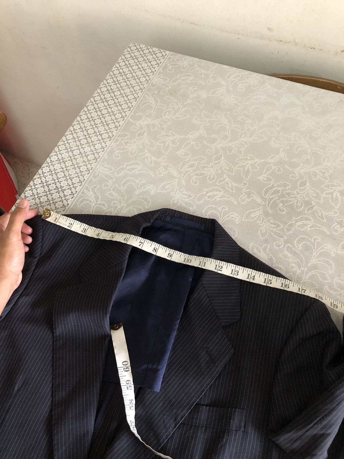 Yves Saint Laurent Yves Saint Laurent Strip Single Breasted Blazer Size US L / EU 52-54 / 3 - 20 Thumbnail