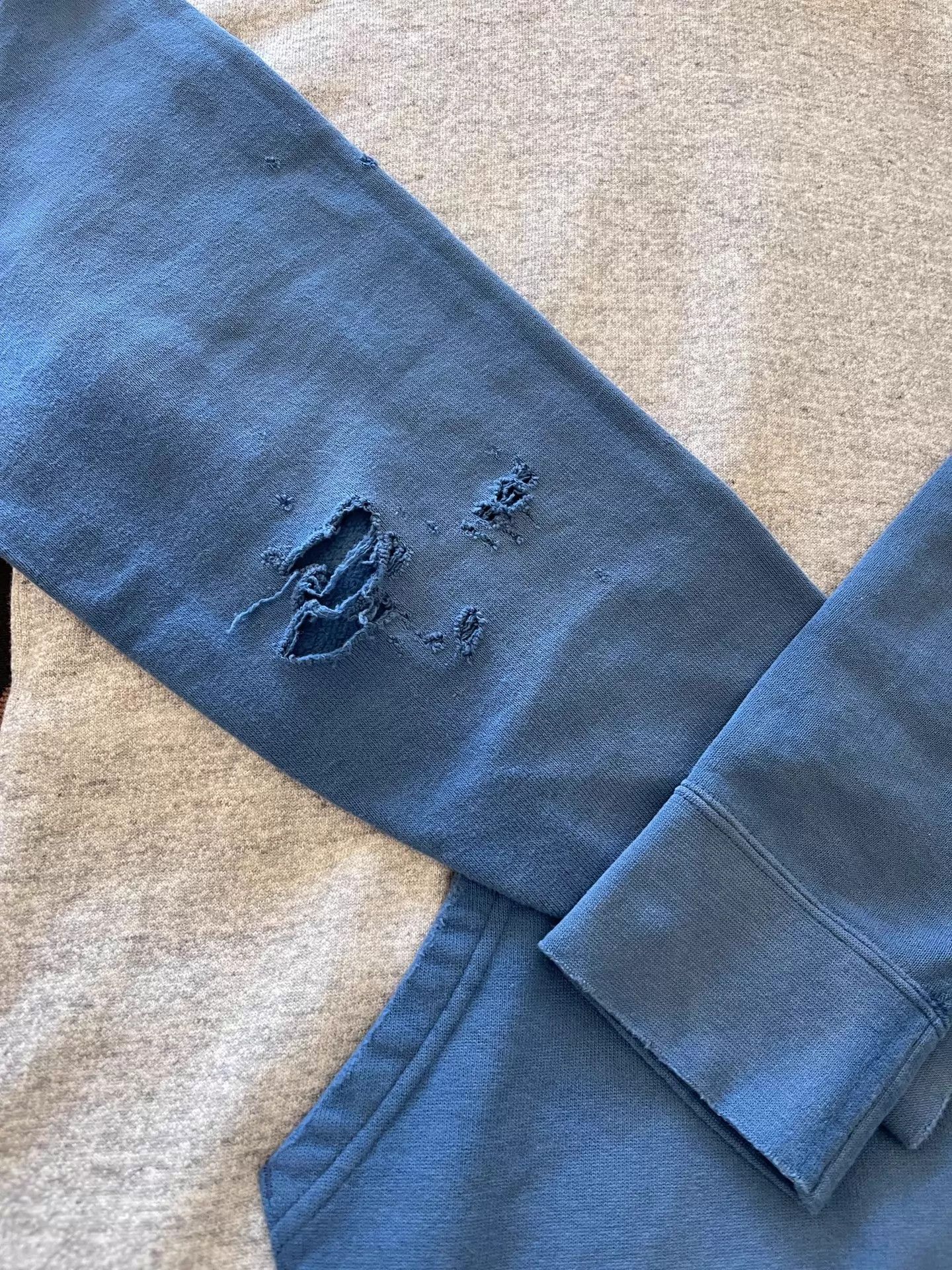 Visvim visvim 20AW OG Distressed Colorblock Hoodie 2 (new) Size US M / EU 48-50 / 2 - 5 Thumbnail
