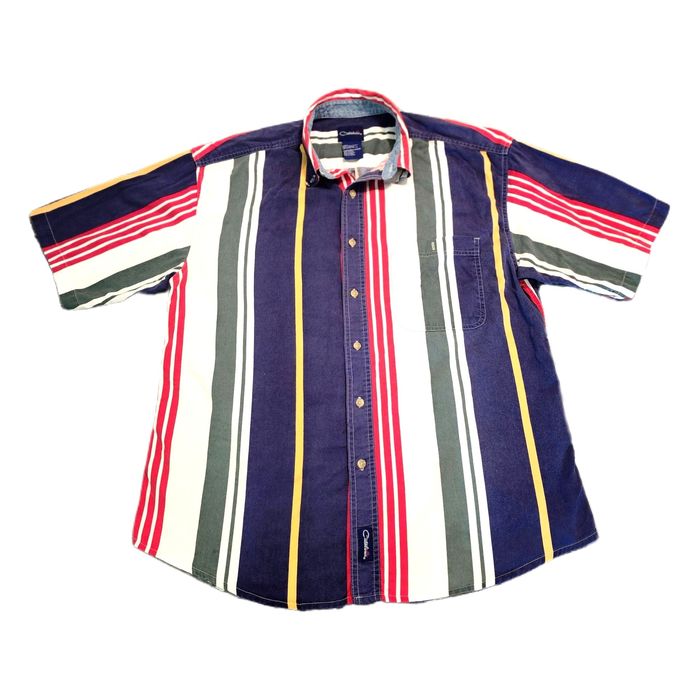 Catalina Vintage Mens Catalina 90s Shirt Button Down Collared Striped ...