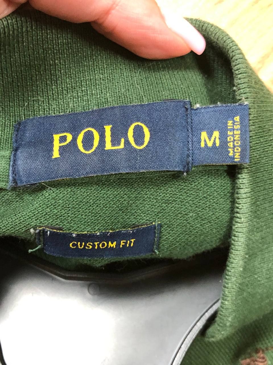 Polo Ralph Lauren T-Shirt Green Size M Polo Ralph Lauren Custom fit Size US M / EU 48-50 / 2 - 2 Thumbnail