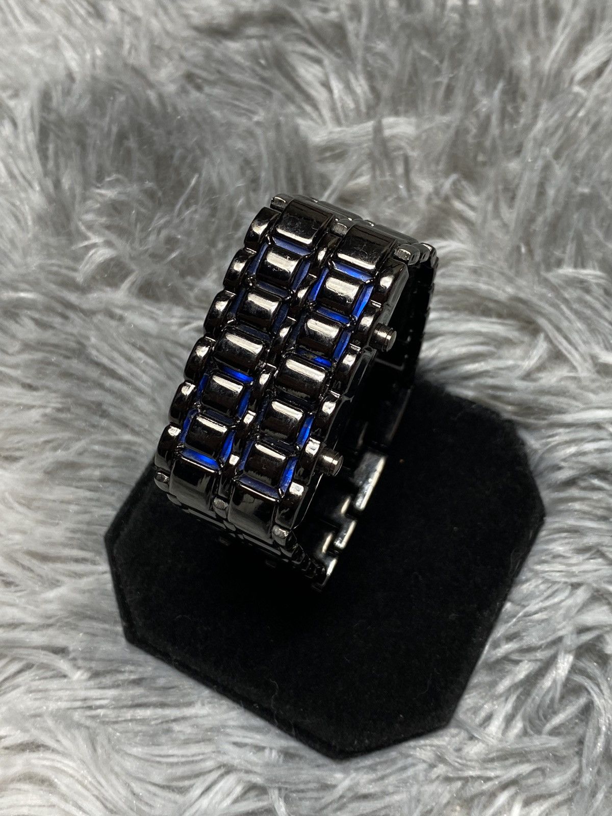 Jewelry Futuristic Black LED Watch - Japanese Brand Size ONE SIZE - 5 Thumbnail