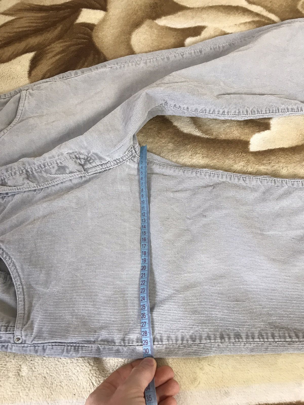 Levi's 🔥 Levis 551 Vintage Corduroy 32x32 Denim Pants Velvet Size US 32 / EU 48 - 12 Thumbnail