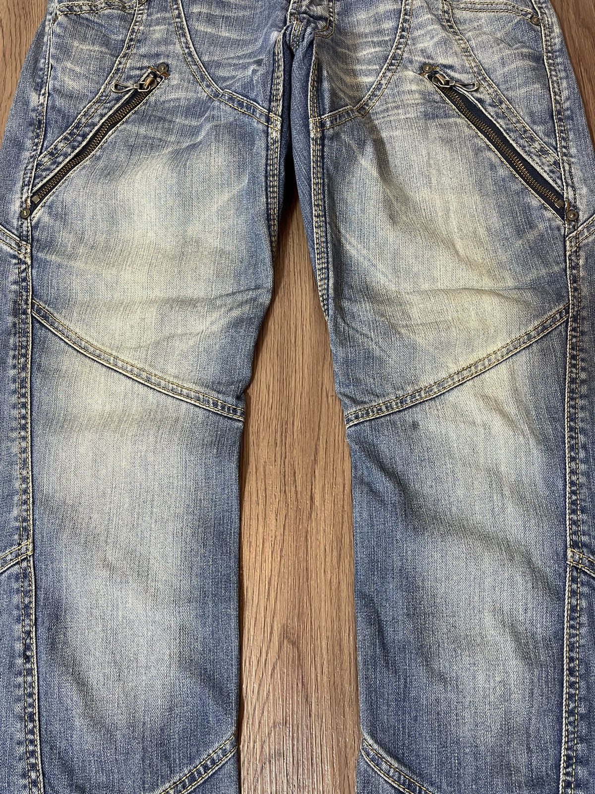 Japanese Brand × Nicole Club Nicole Club For Men Patchwork Jeans Size US 33 - 7 Thumbnail