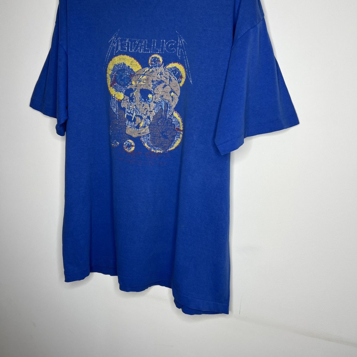 Band Tees × Metallica × Vintage 1988 Metallica In vertigo you will be Shortest straw 90s 80s Size US L / EU 52-54 / 3 - 3 Thumbnail