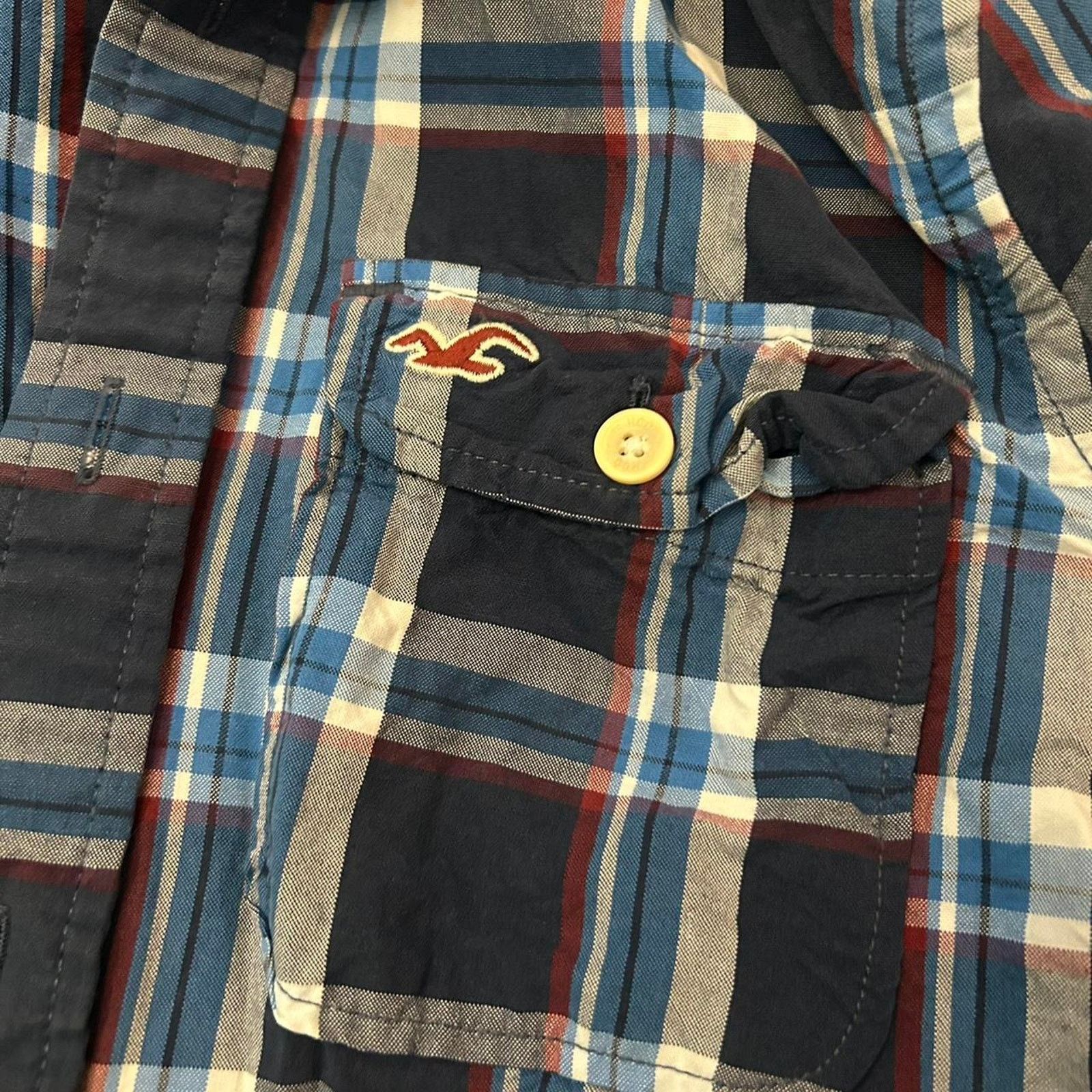 Hollister Y2k hollister flannel hoodie Size US M / EU 48-50 / 2 - 3 Thumbnail