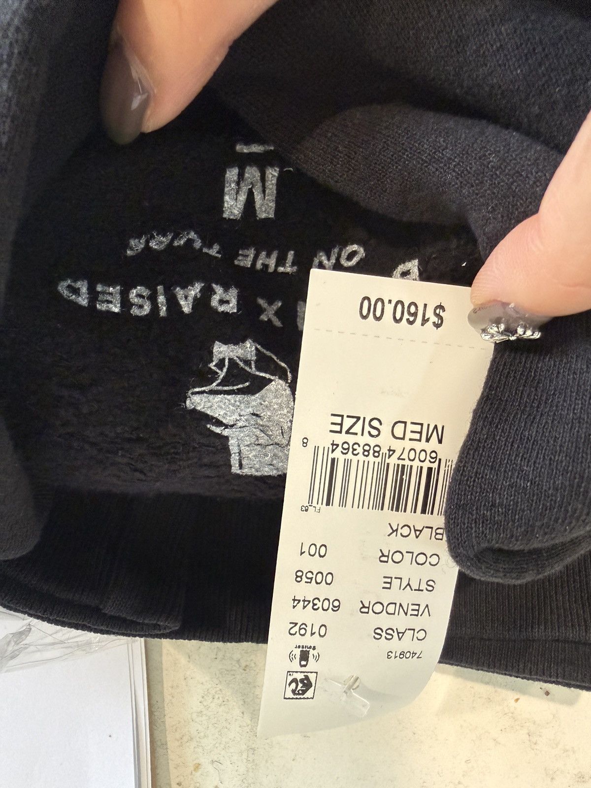 Born X Raised Born X Raised Pacsun Exclusive Logo Hoodie Blk Size M NWT Size US M / EU 48-50 / 2 - 5 Thumbnail