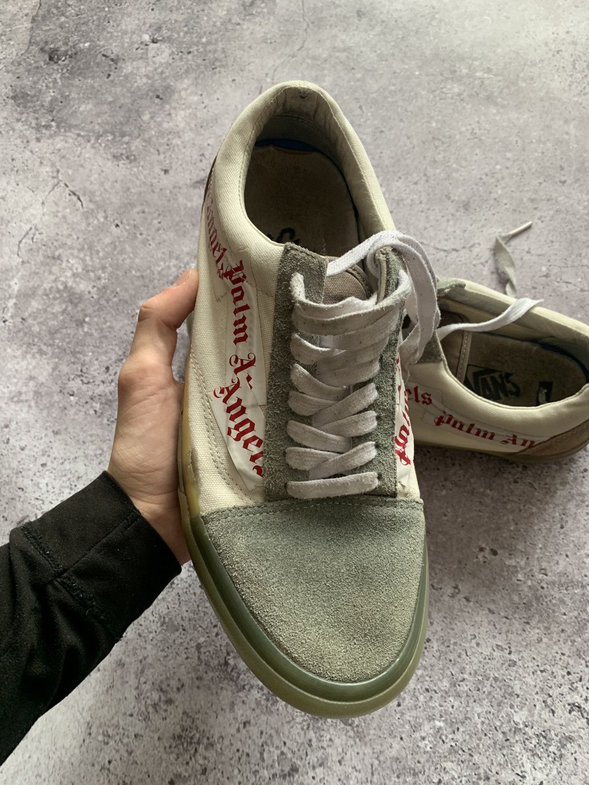 Palm Angels × Vans 🔥VANS X PLAM ANGELES LOW TOP SNEAKERS Size US 10 / EU 43 - 5 Thumbnail