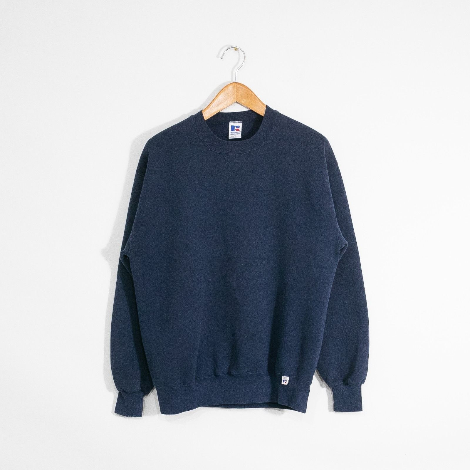 Russell Athletic Vintage 90s Russell Athletic Blank Sweatshirt Mens Large Size US L / EU 52-54 / 3 - 1 Thumbnail