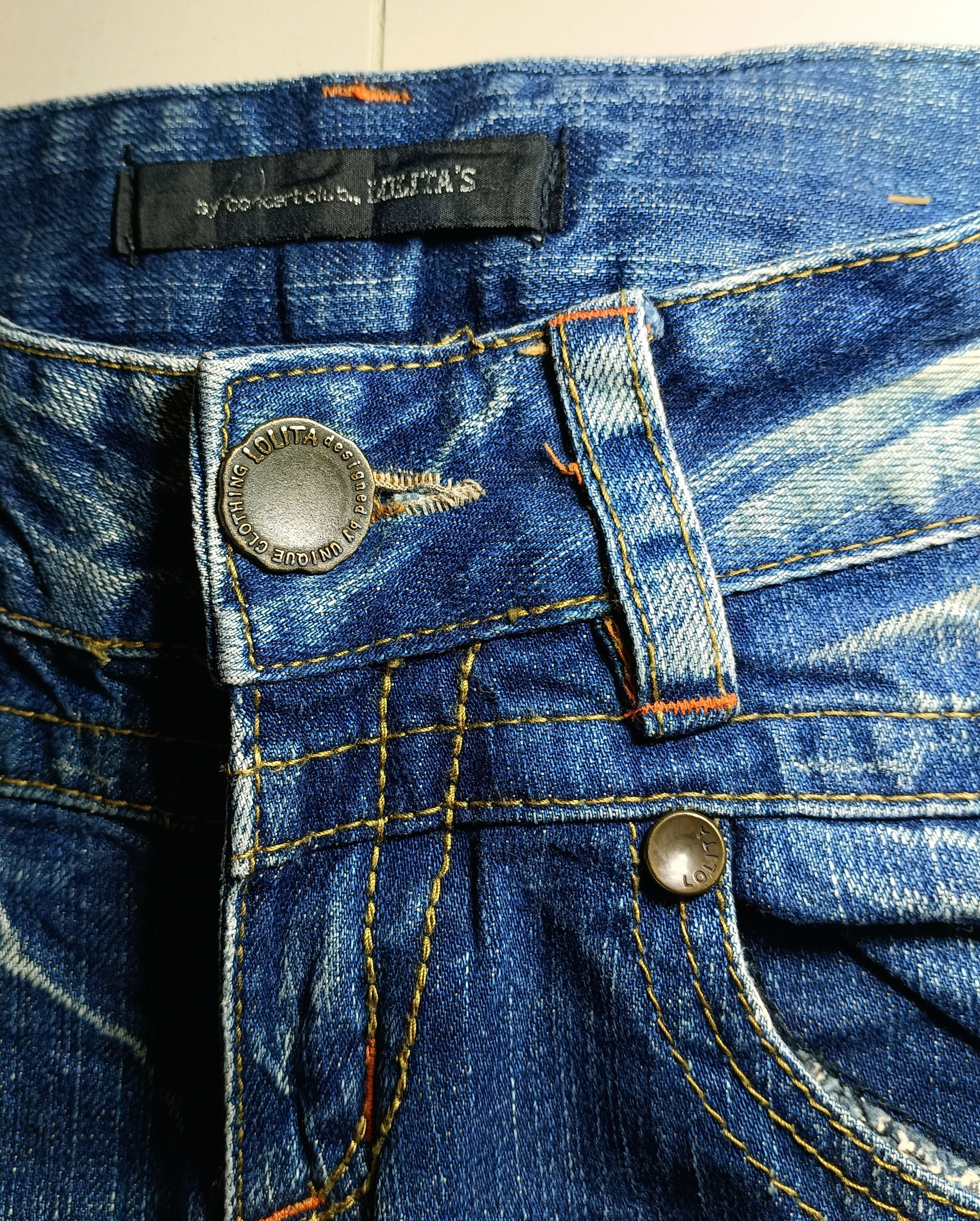 Undercover Vintage Lolita Flare Jeans Size US 29 - 3 Thumbnail