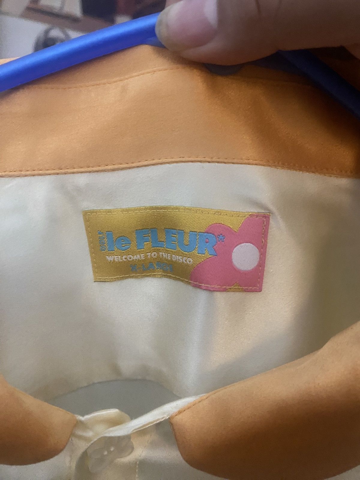 Golf le Fleur *NEW/RARE* leFleur Silk Button-up w/ Ushanka Size US XL / EU 56 / 4 - 6 Thumbnail