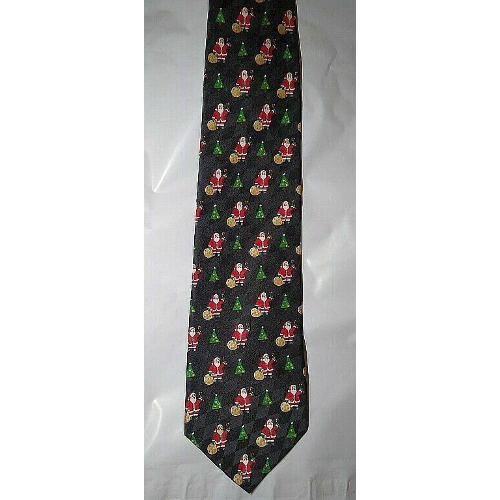 Other Santa, Candy Cane, Cmas Tree Tie Holiday Season! Hallmark Size ONE SIZE - 1 Thumbnail