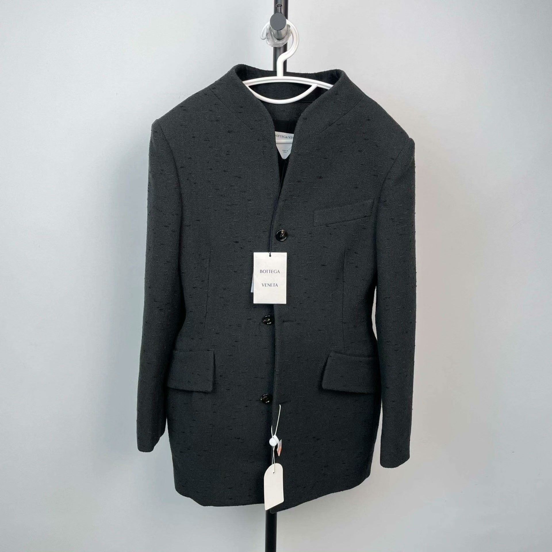 Bottega Veneta Bottega Veneta Wool Coat 38 Women Size S / US 4 / IT 40 - 1 Thumbnail