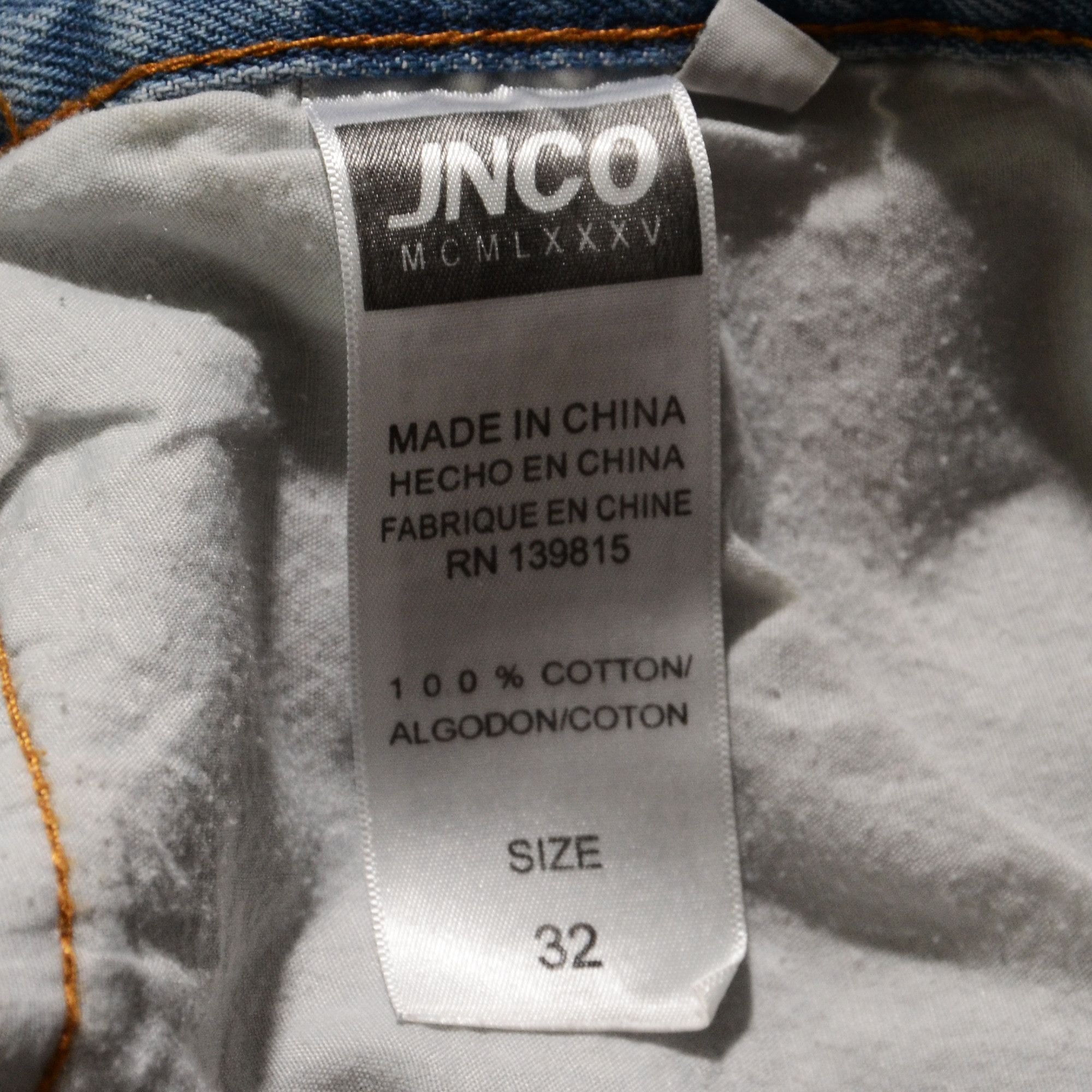 JNCO JNCO Jorts Size W32 Baggy Rare Streetwear 90s/Y2K Unused Size US 32 / EU 48 - 6 Thumbnail
