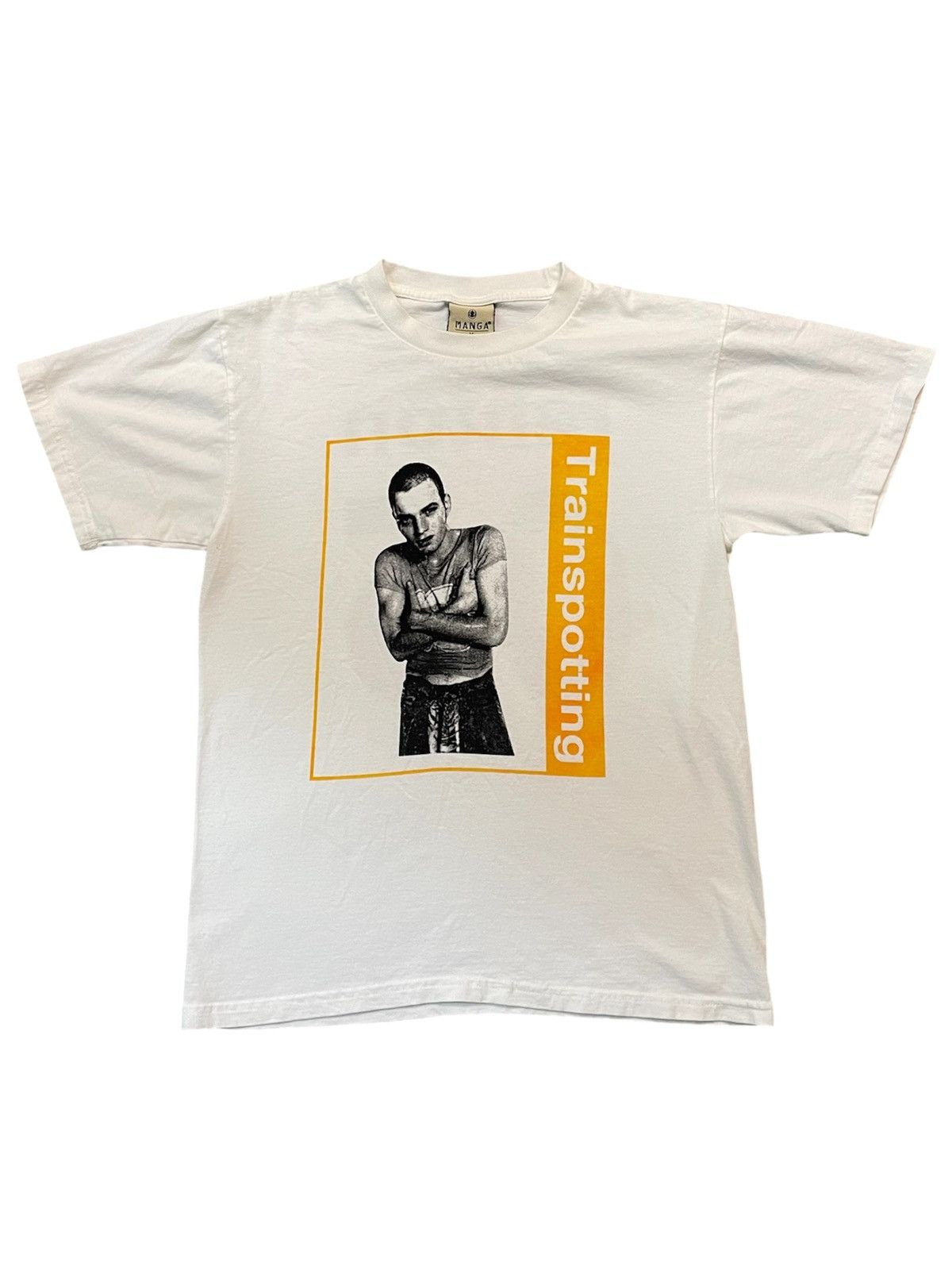 Vintage Vintage Trainspotting Movie Mark Renton 05 T-Shirt (Manga) Size US S / EU 44-46 / 1 - 1 Thumbnail