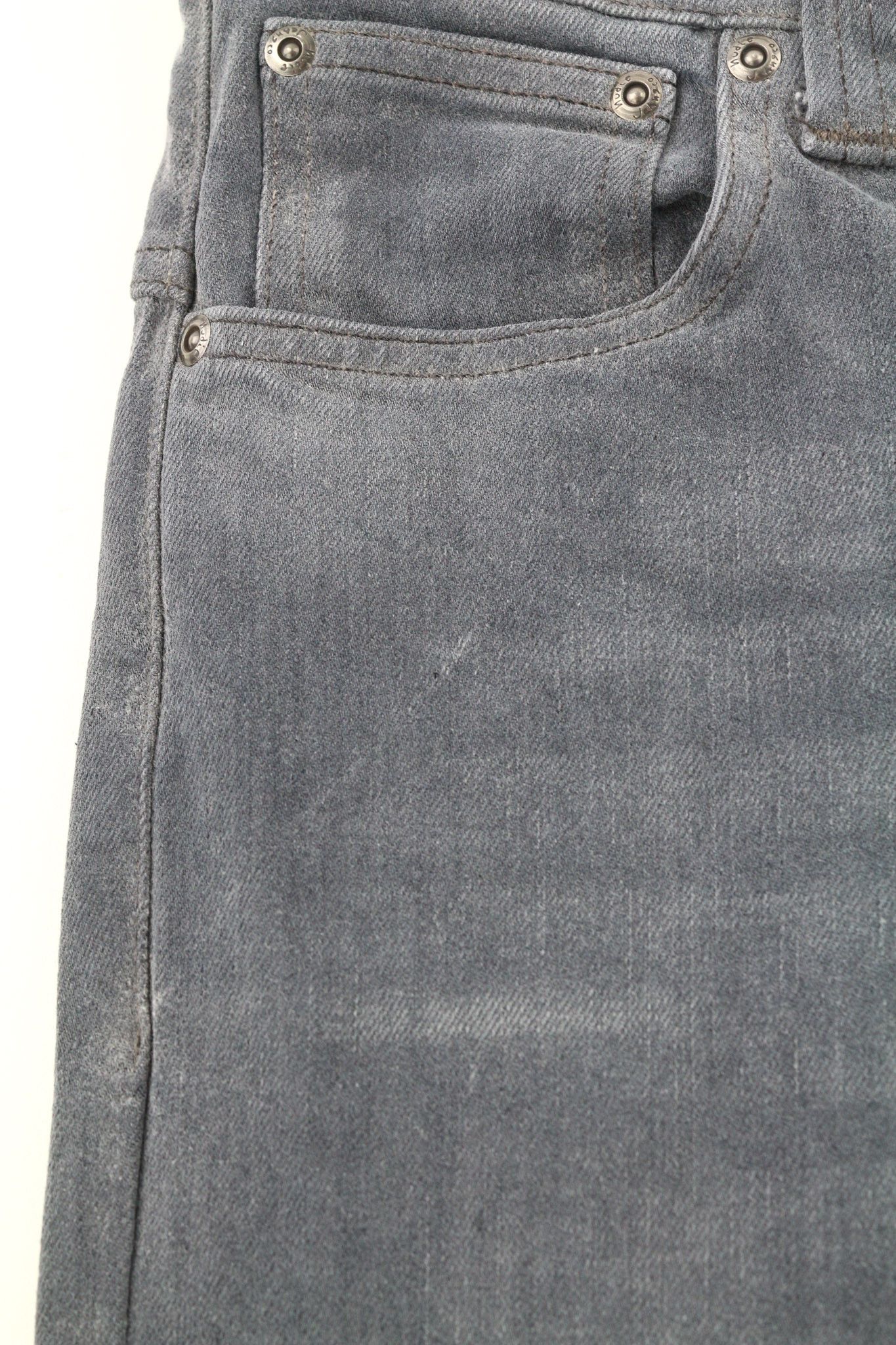 Nudie Jeans THIN FINN W28/L32 Slim Fit Grey Cotton Stretch 80628 Size US 28 / EU 44 - 11 Thumbnail