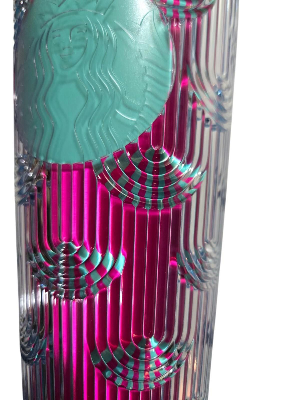 Designer Starbucks Shell Color Shifting Blue Pool Charm Tumbler 24 oz Size ONE SIZE - 3 Thumbnail