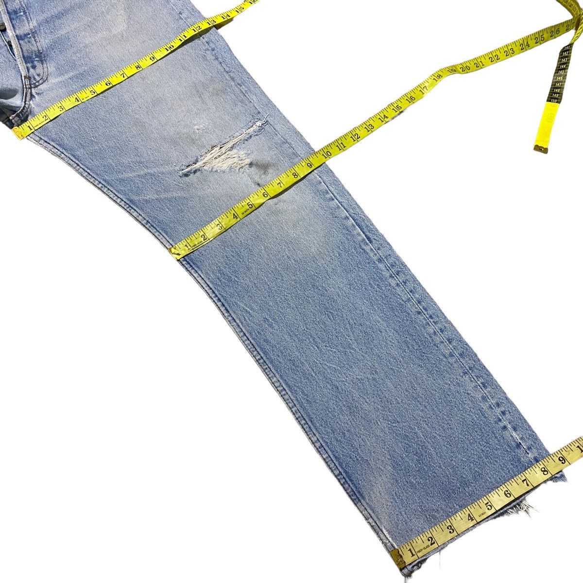 Levi's Vintage 80s Levis 501xx Distressed Jeans Size US 34 / EU 50 - 24 Thumbnail